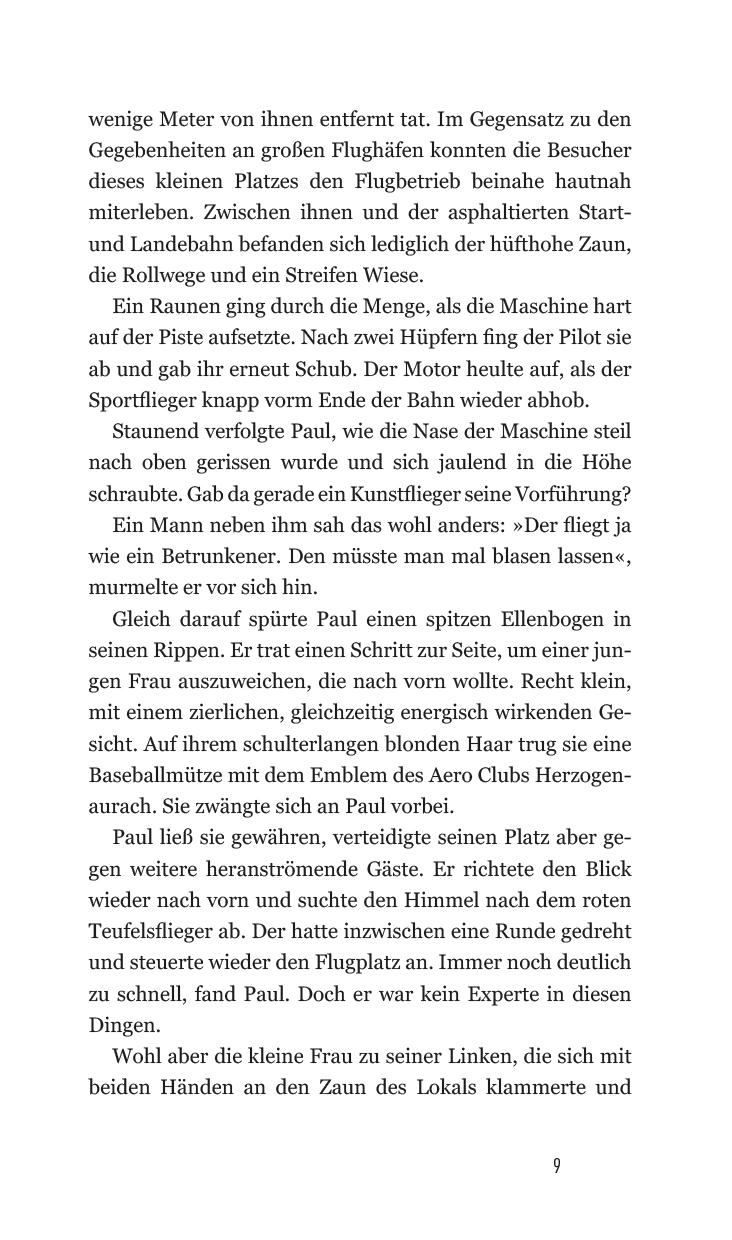 Beispielinhalt (Bild) Tod am fränkischen Himmel