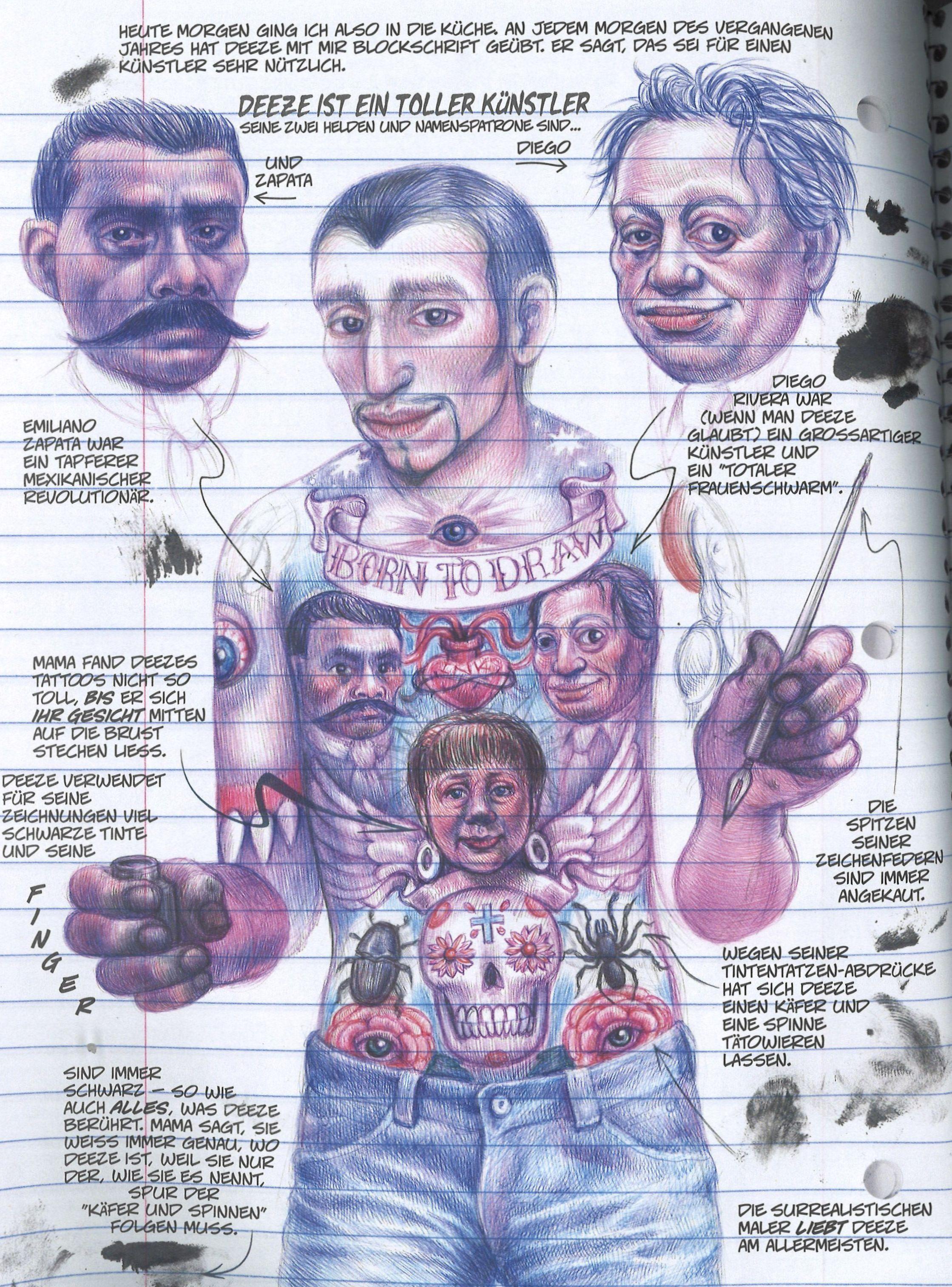 Beispielinhalt (Bild) Am liebsten mag ich Monster