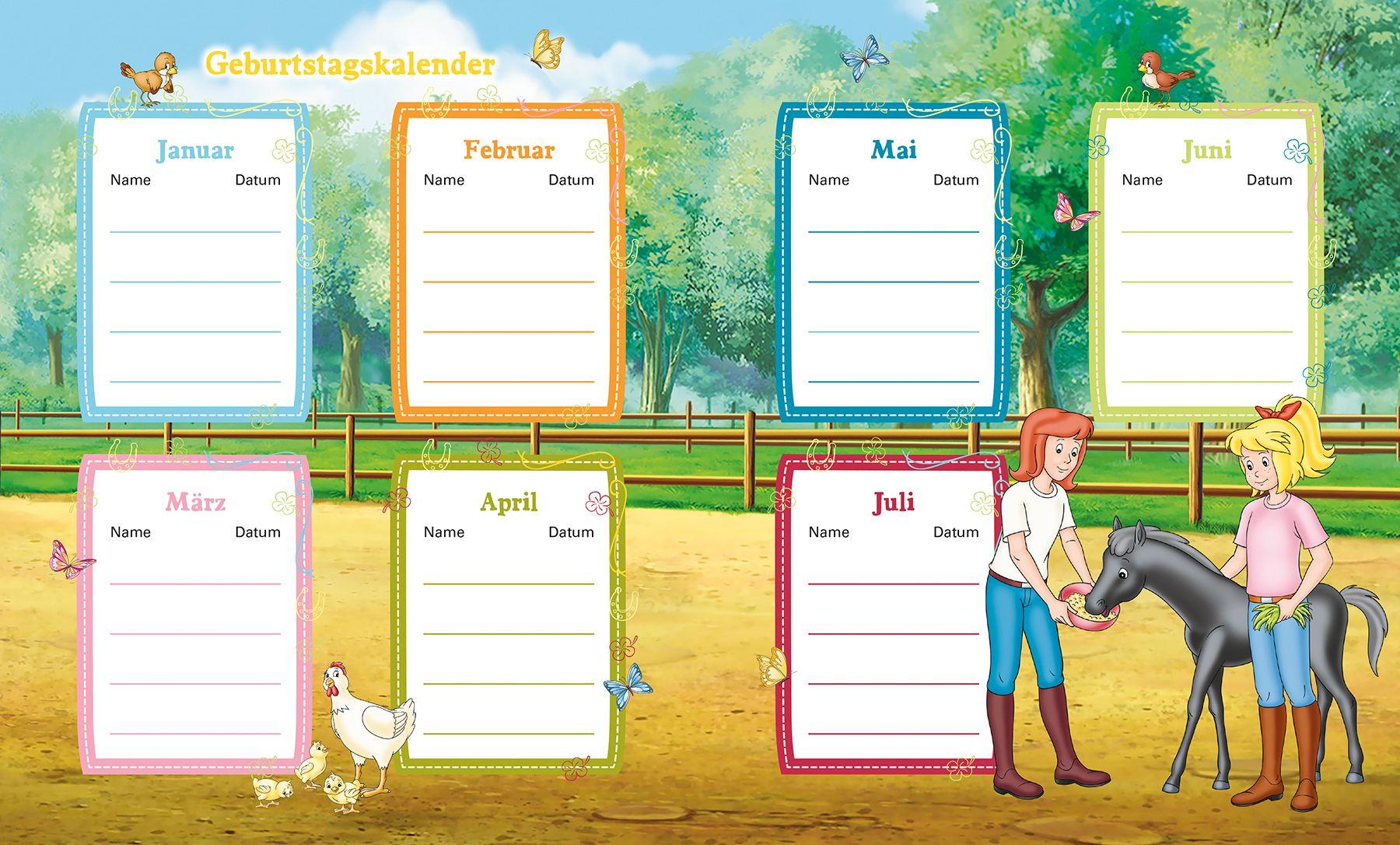 Beispielinhalt (Bild) Bibi & Tina: Meine Kindergartenfreunde