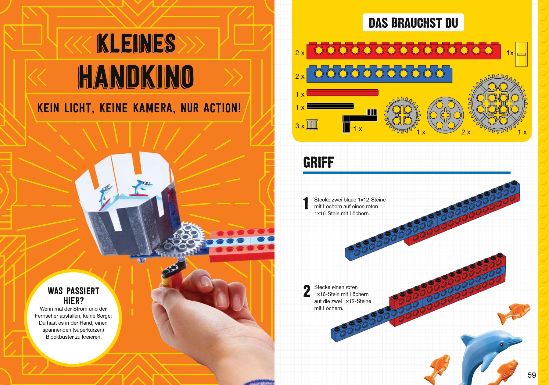 Beispielinhalt (Bild) LEGO® Geniale Maschinen: Mit 11 Modellen