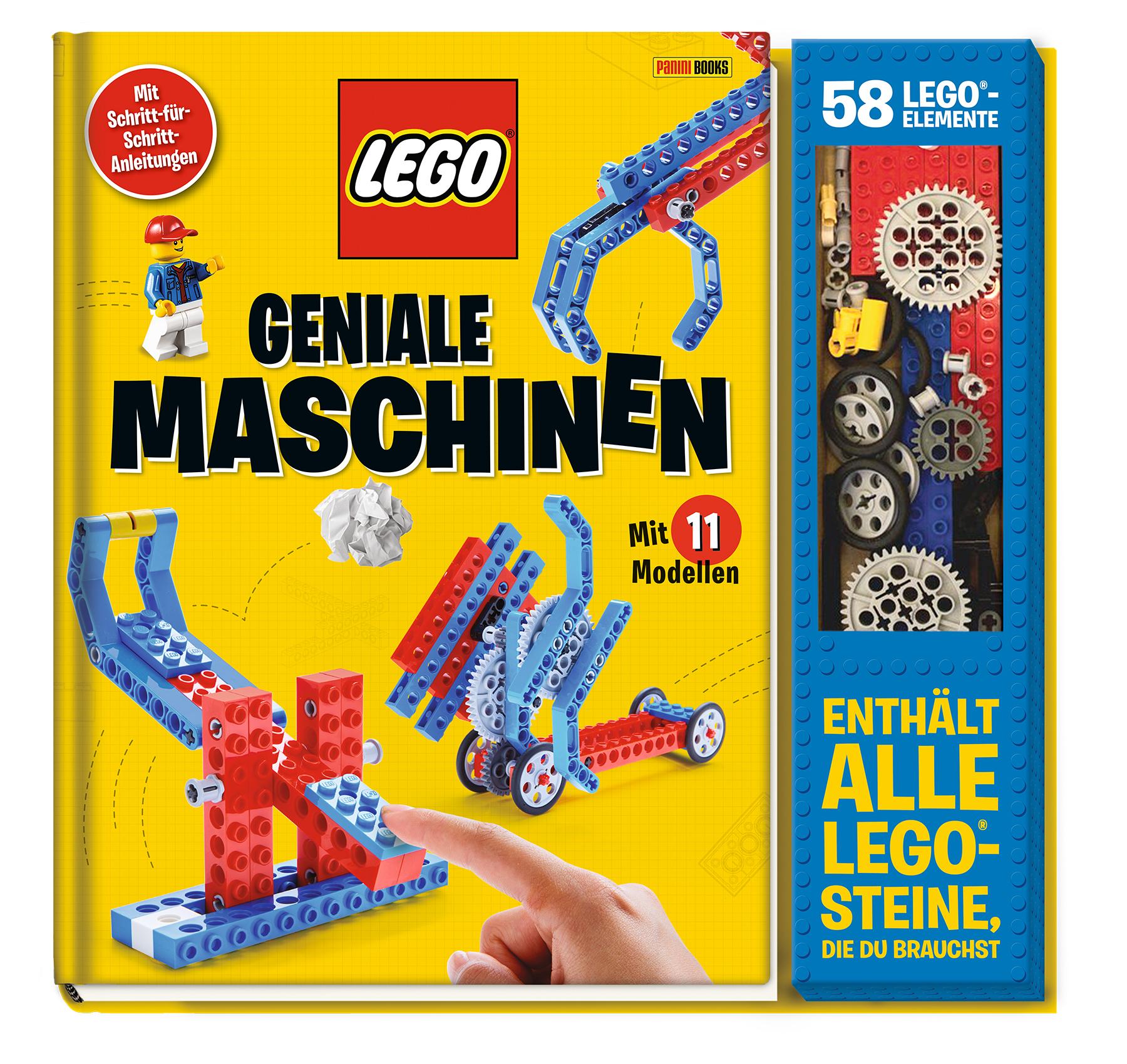 Vorderes Coverbild LEGO® Geniale Maschinen: Mit 11 Modellen