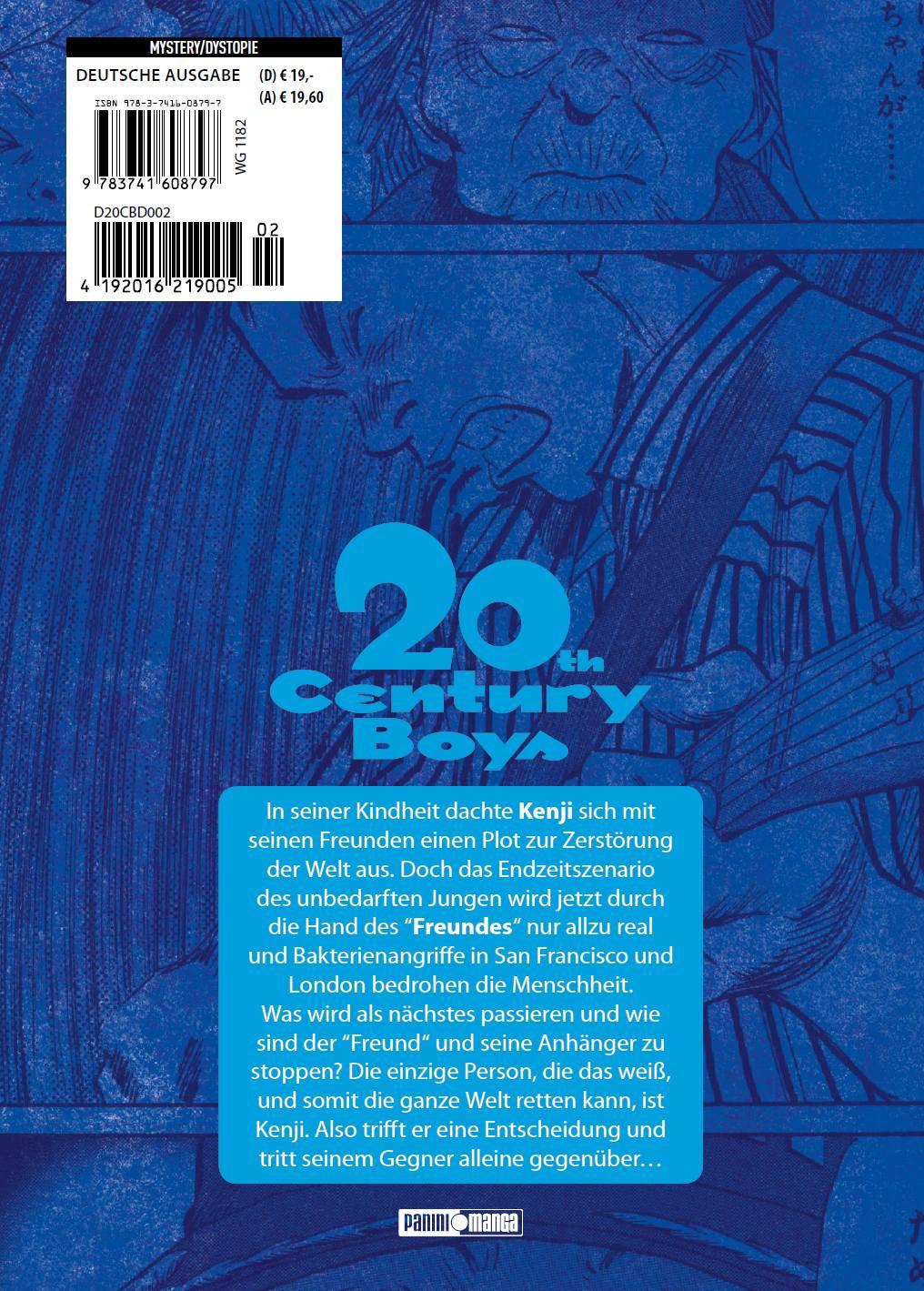 Rückseitencover 20th Century Boys: Ultimative Edition