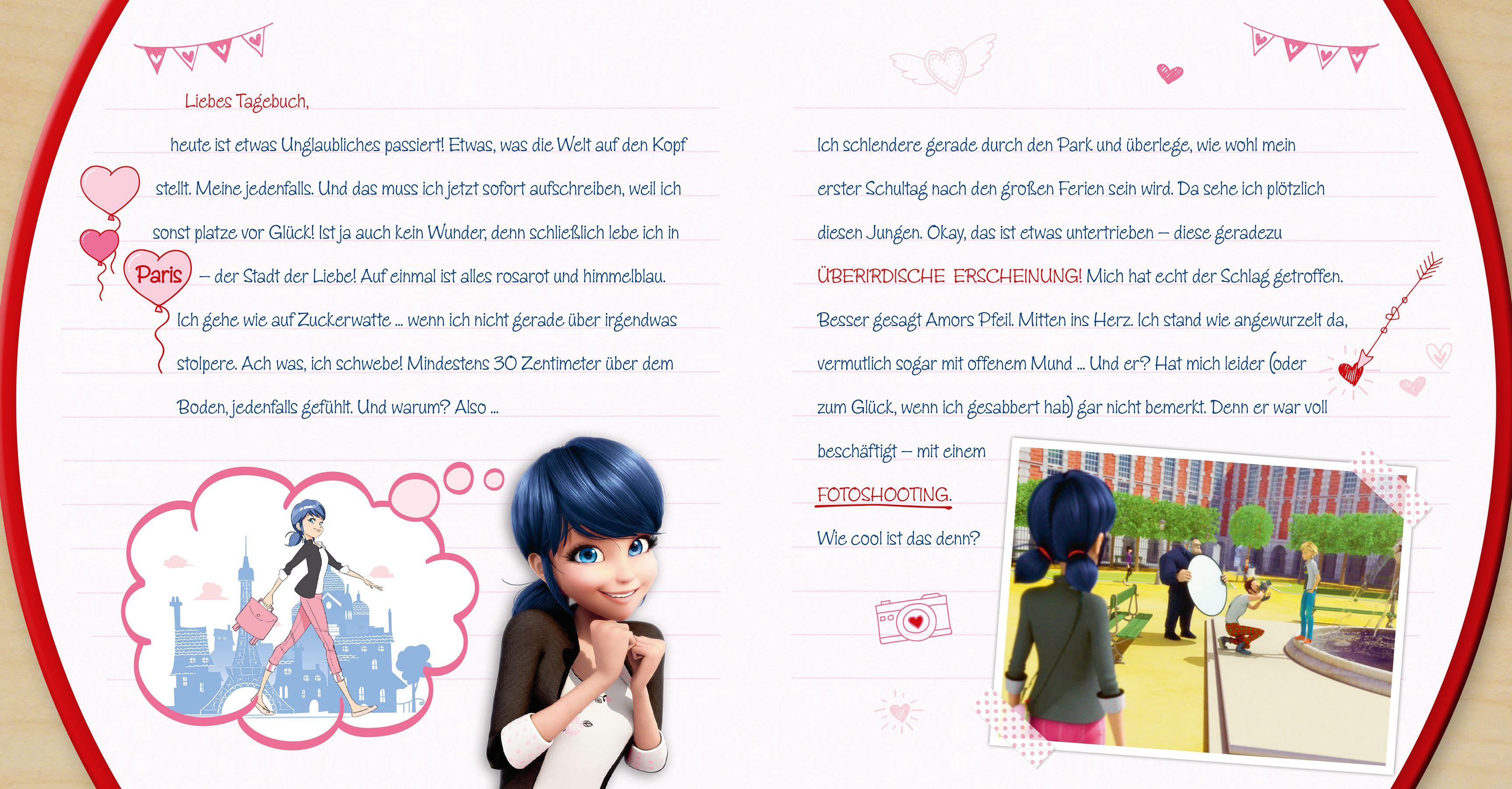Beispielinhalt (Bild) Miraculous: Marinettes Tagebuch