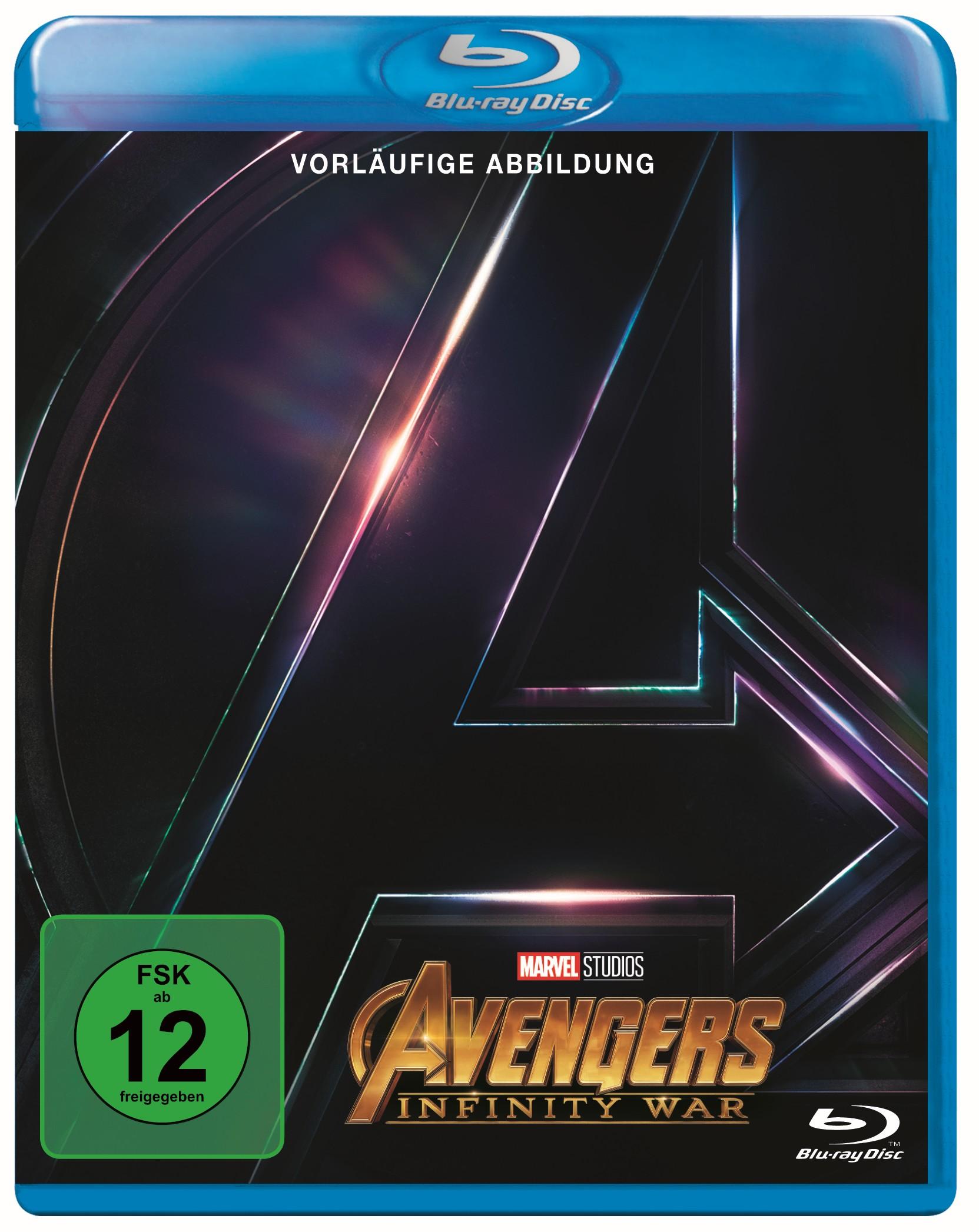Vorderes Coverbild Avengers: Infinity War