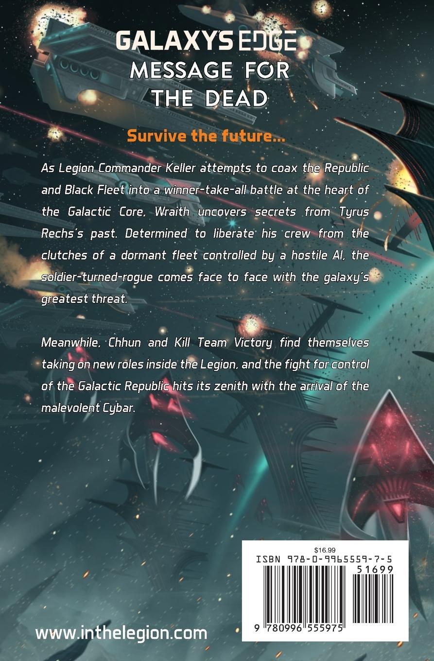 Rückseitencover Message for the Dead