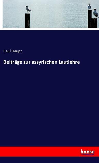 Vorderes Coverbild Beiträge zur assyrischen Lautlehre