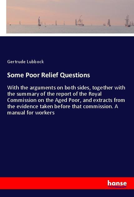 Vorderes Coverbild Some Poor Relief Questions