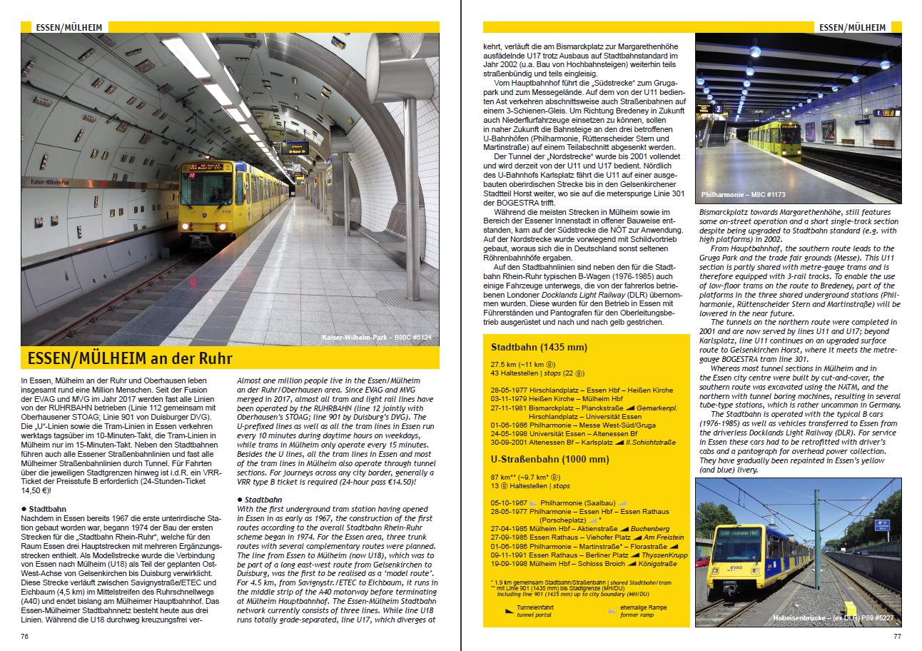 Beispielinhalt (Bild) U-Bahnen in Deutschland