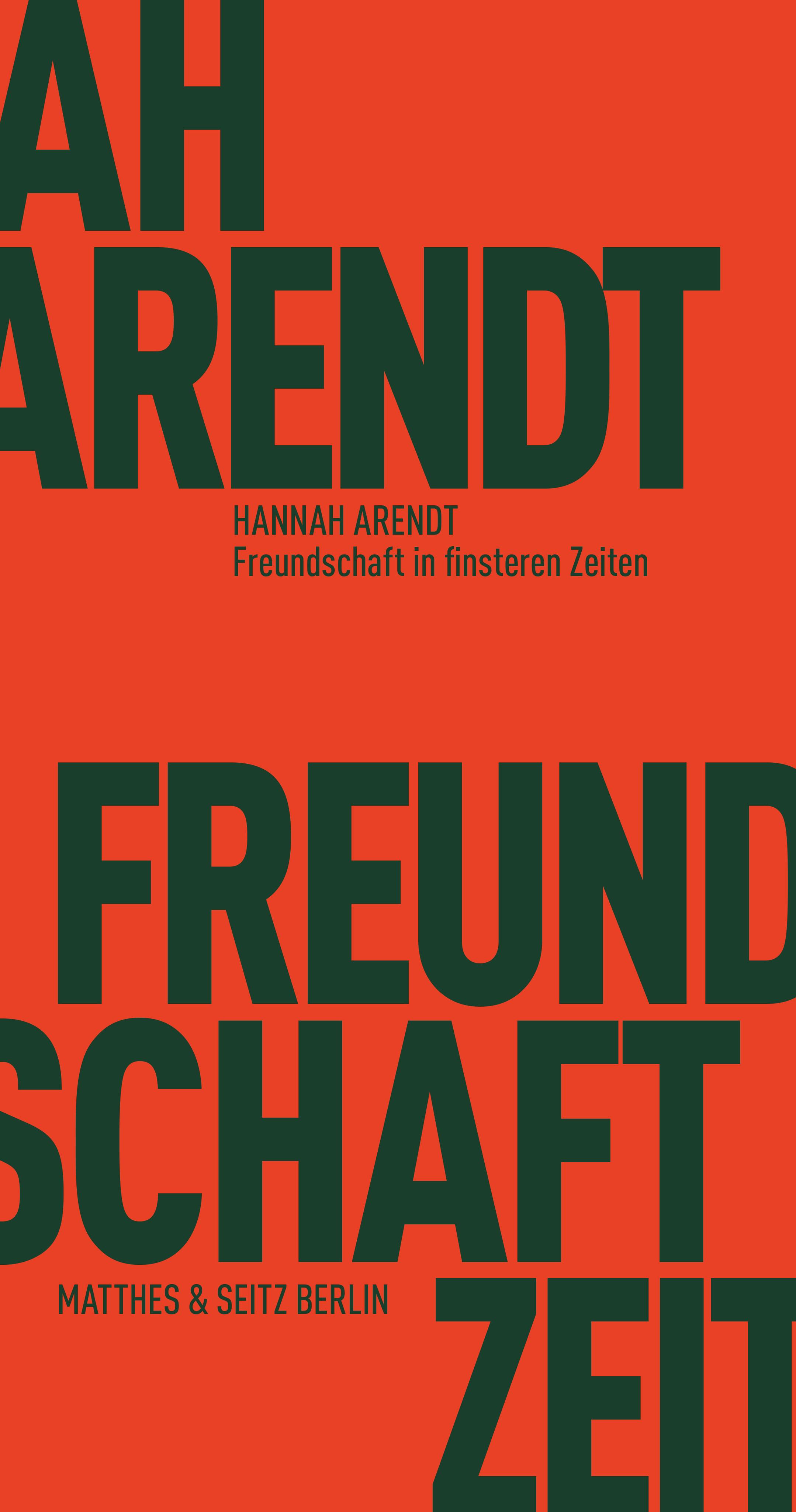 Vorderes Coverbild Freundschaft in finsteren Zeiten