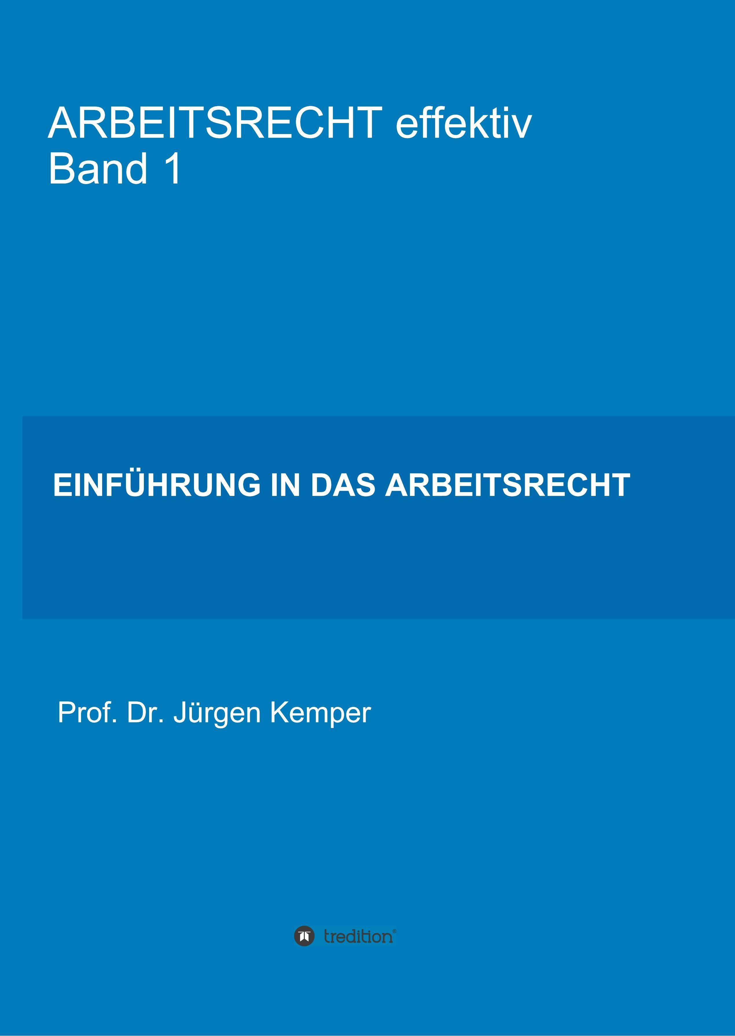 Vorderes Coverbild ARBEITSRECHT effektiv Band 1