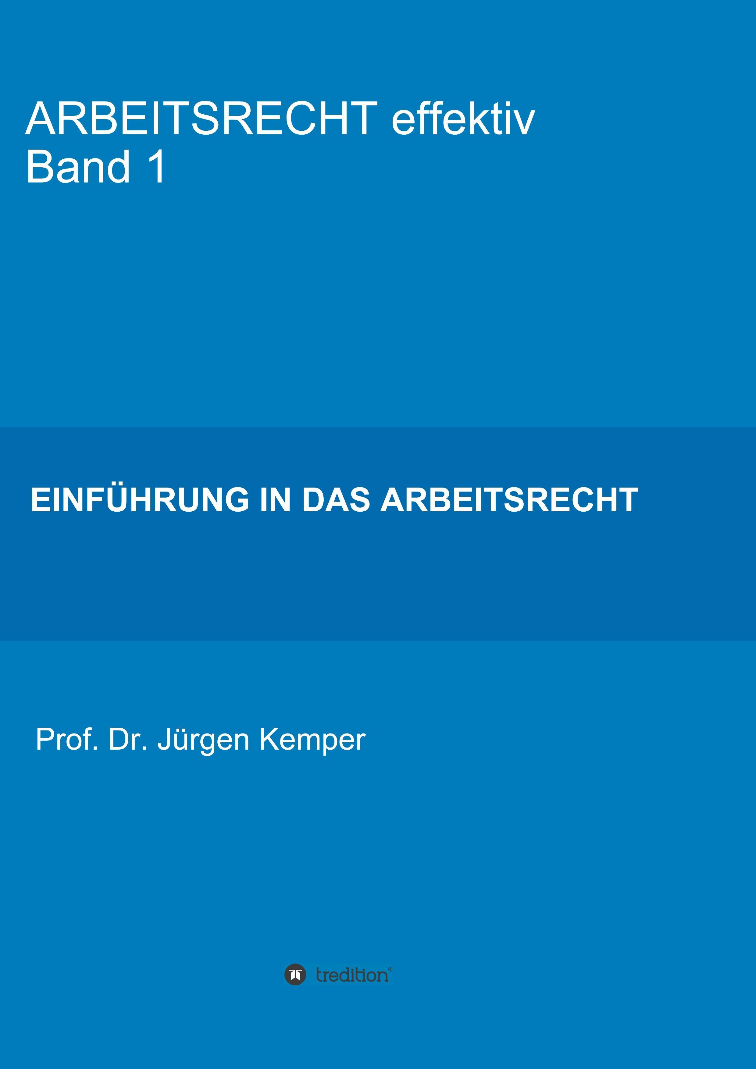 Vorderes Coverbild ARBEITSRECHT effektiv Band 1