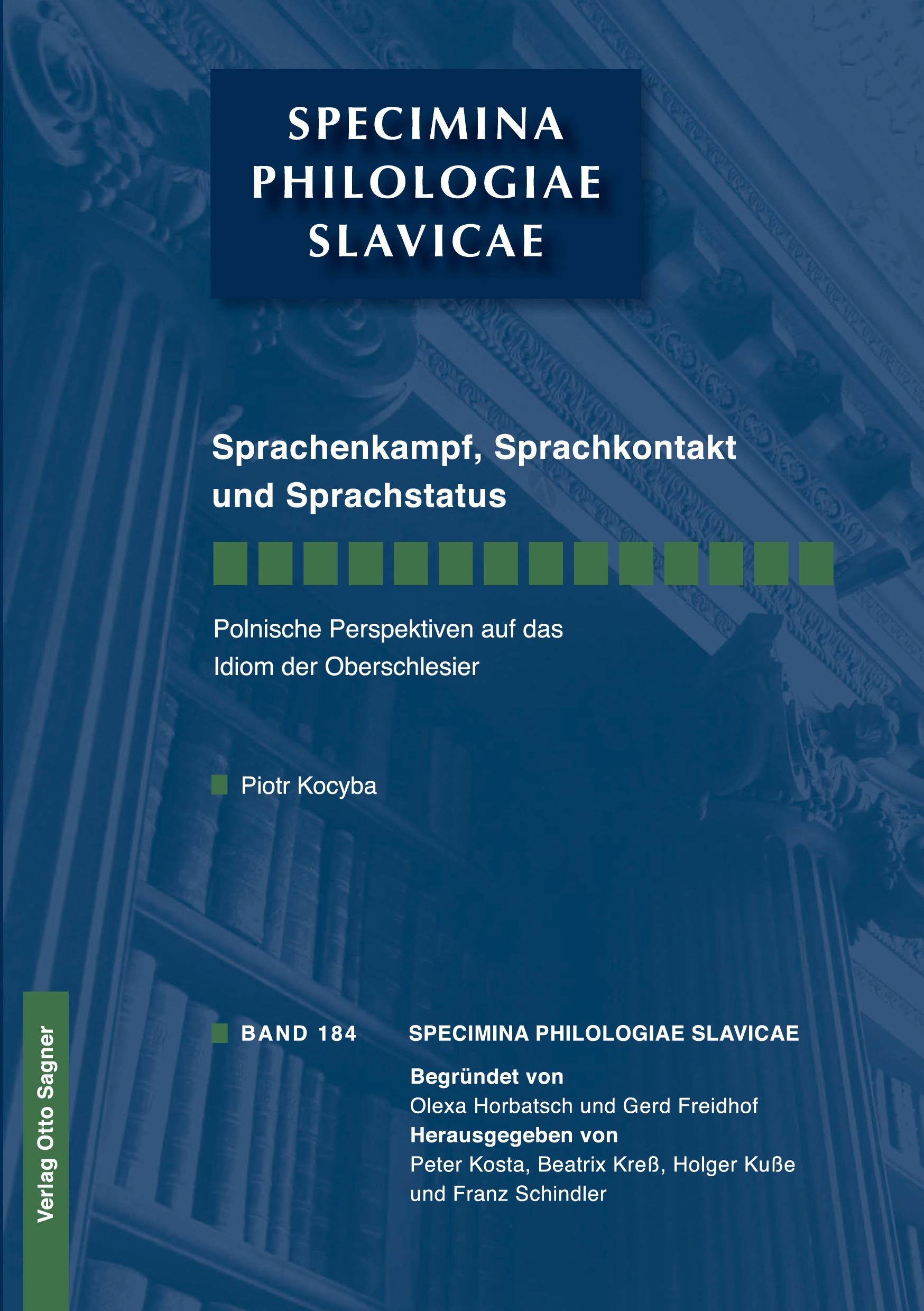 Vorderes Coverbild Sprachenkampf, Sprachkontakt und Sprachstatus