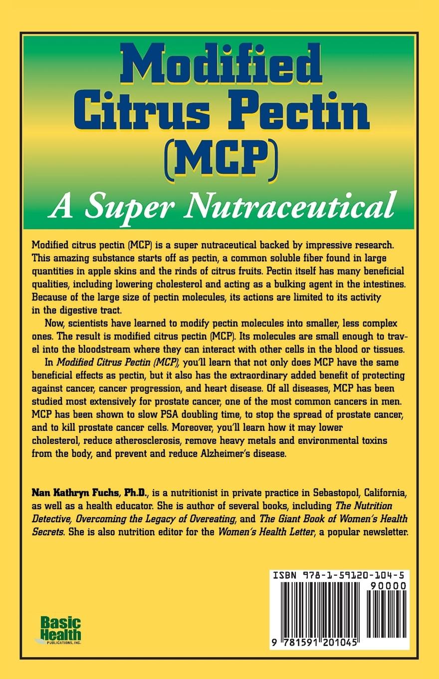 Rückseitencover Modified Citrus Pectin (MCP)