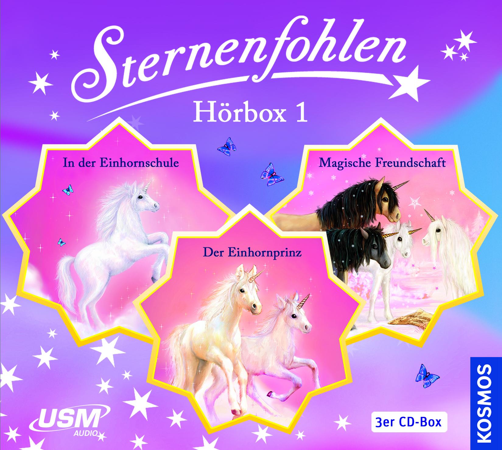 Vorderes Coverbild Die große Sternenfohlen Hörbox Folgen 1-3 (3 Audio CDs)