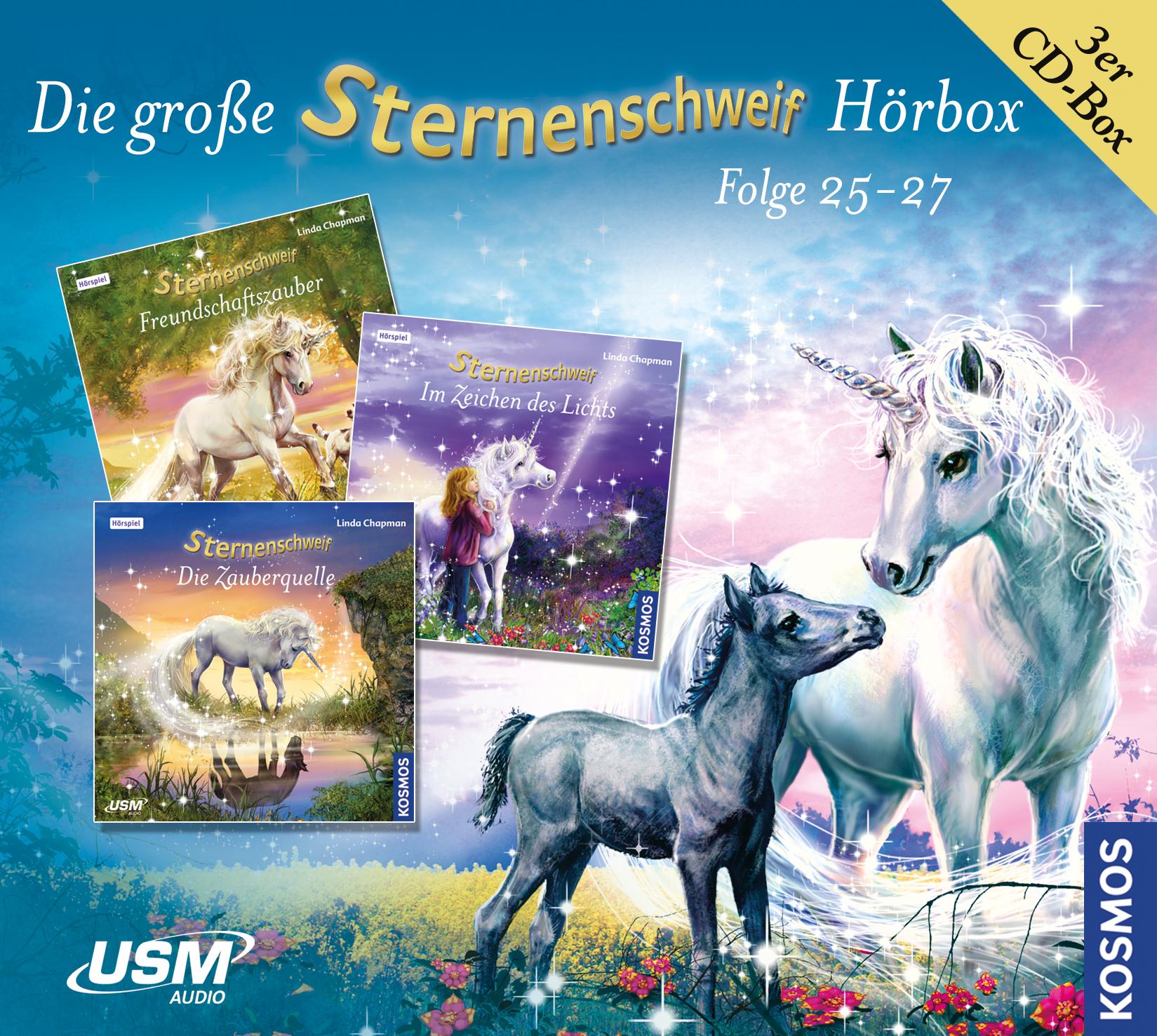 Vorderes Coverbild Die große Sternenschweif Hörbox Folgen 25-27 (3 Audio CDs)