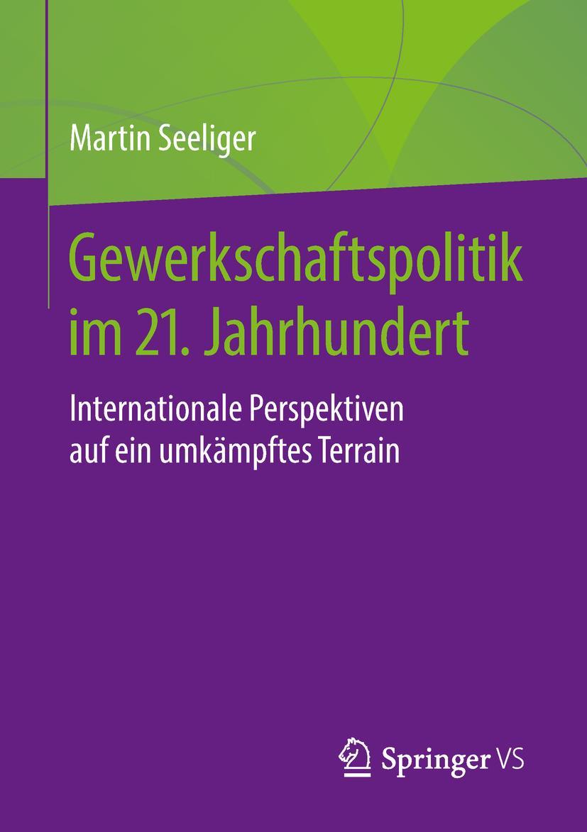Vorderes Coverbild Gewerkschaftspolitik im 21. Jahrhundert