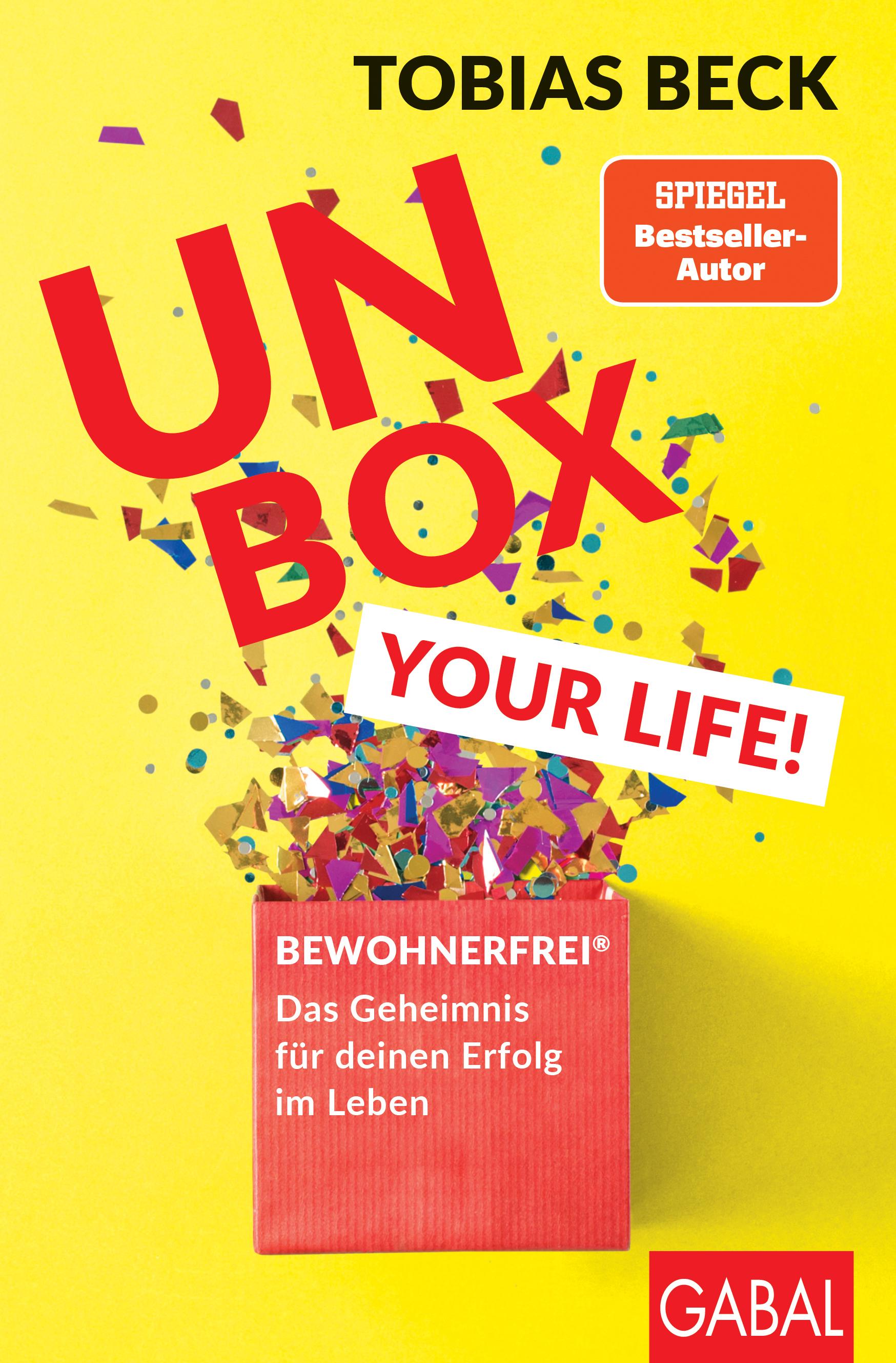 Vorderes Coverbild Unbox your Life!