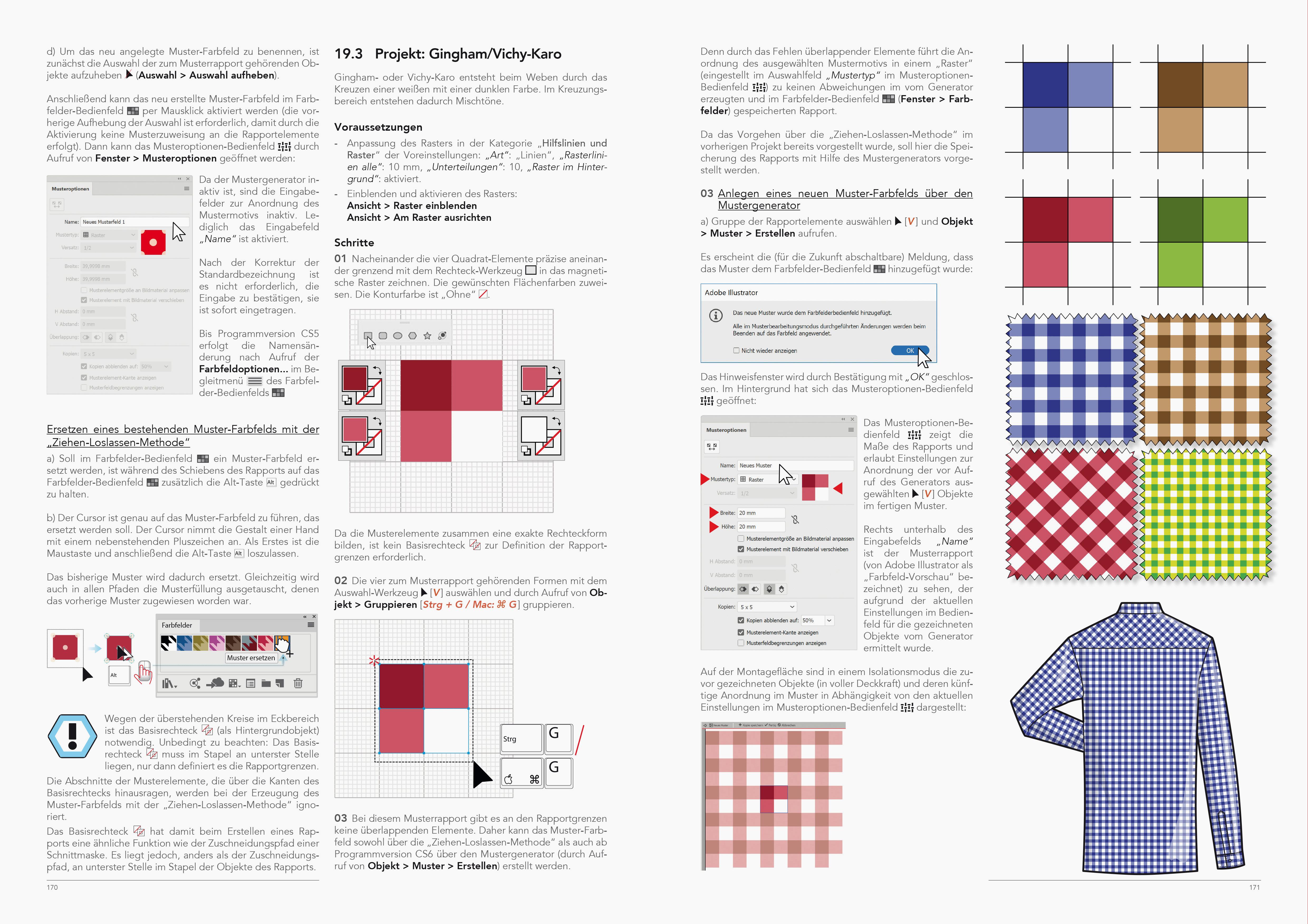 Beispielinhalt (Bild) Modezeichnen 1 mit Adobe Illustrator