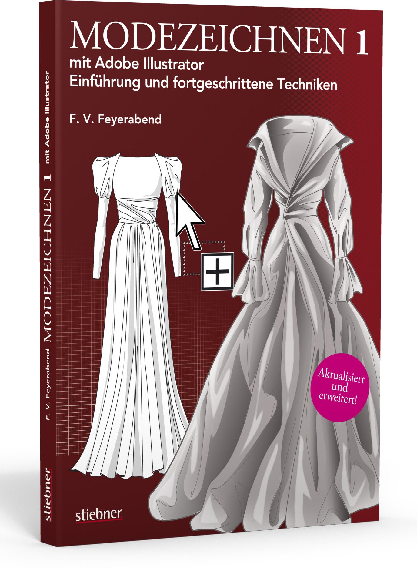 Vorderes Coverbild Modezeichnen 1 mit Adobe Illustrator