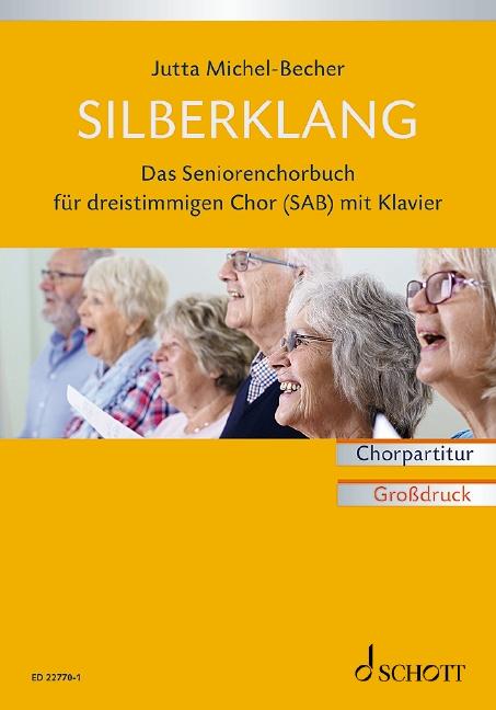 Vorderes Coverbild Silberklang. Chorpartitur