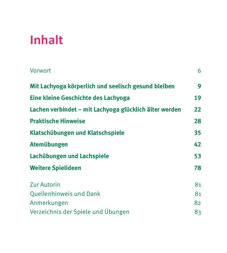 Beispielinhalt (Bild) Lachyoga mit Senioren