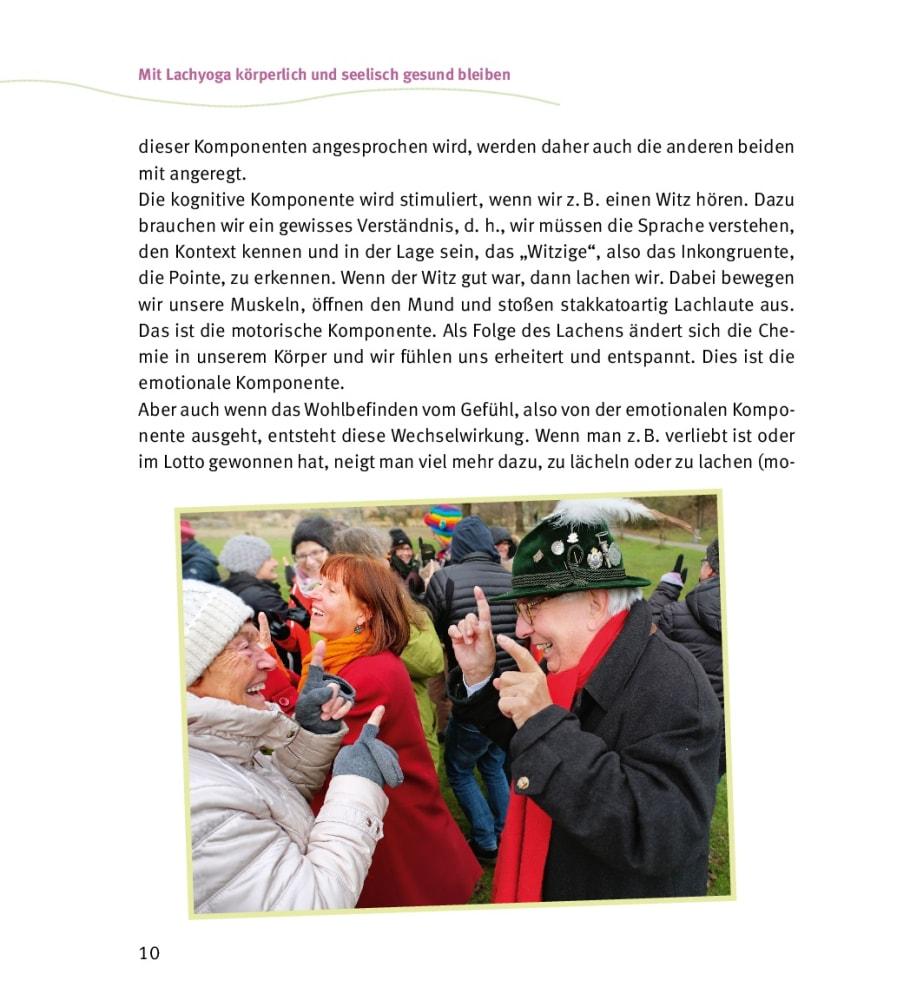 Beispielinhalt (Bild) Lachyoga mit Senioren