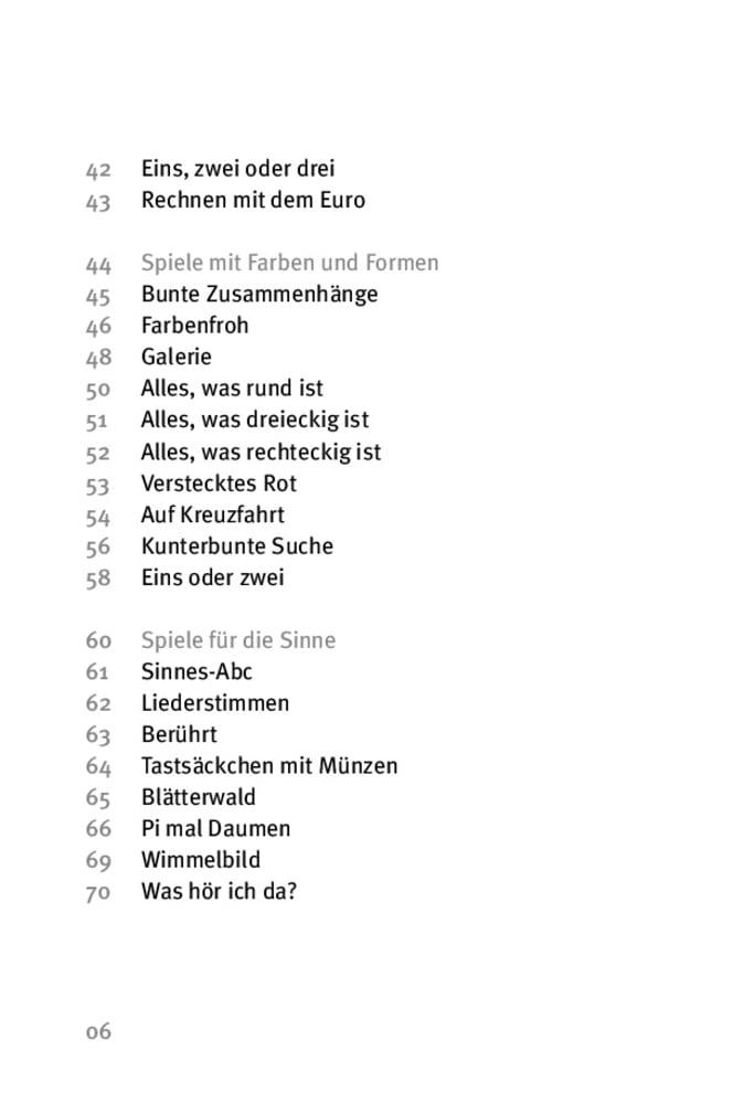 Beispielinhalt (Bild) Die 50 besten Spiele zum Gedächtnistraining mit Senioren