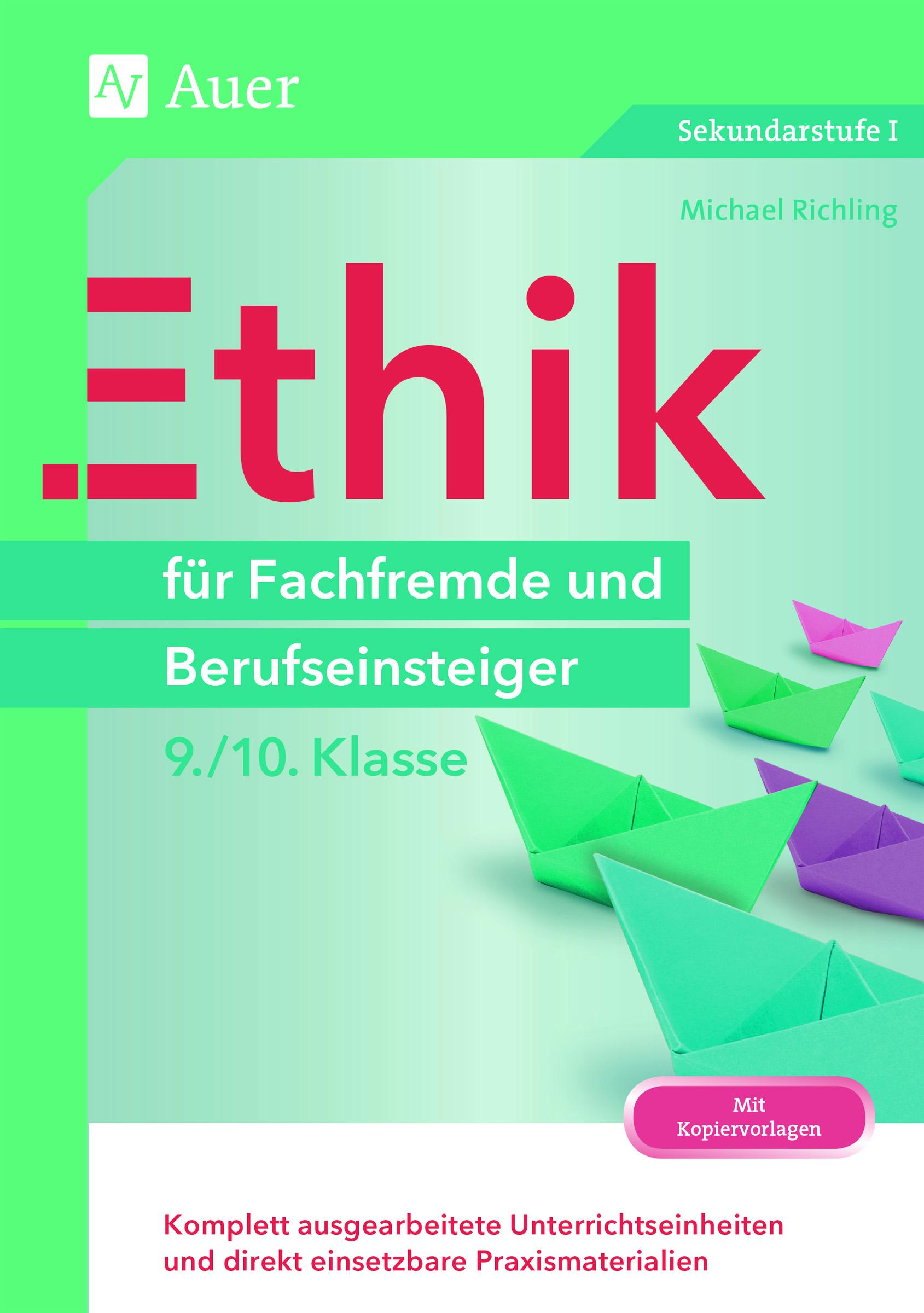 Vorderes Coverbild Ethik für Fachfremde und Berufseinsteiger 9-10
