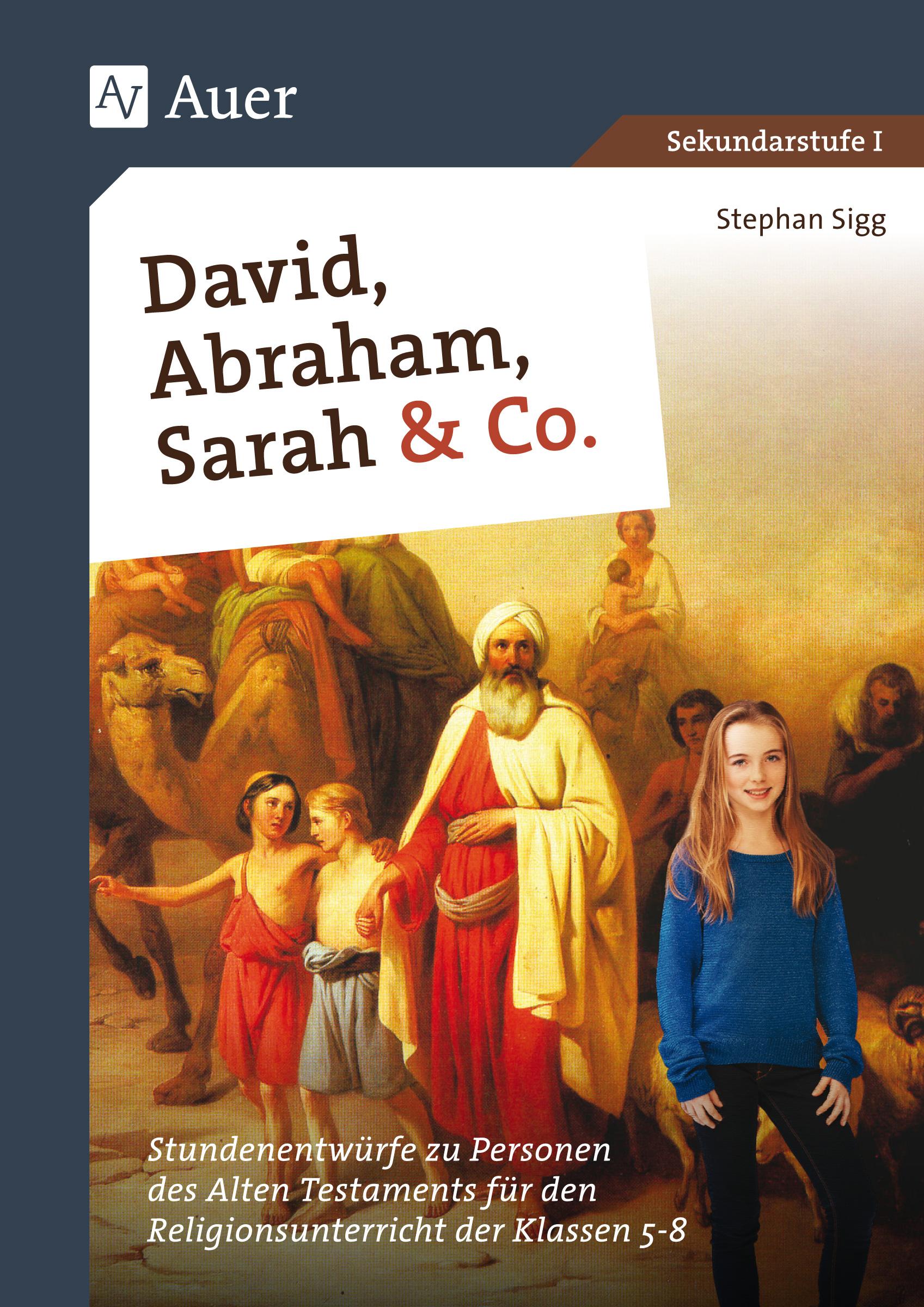 Vorderes Coverbild David, Abraham, Sarah und Co.