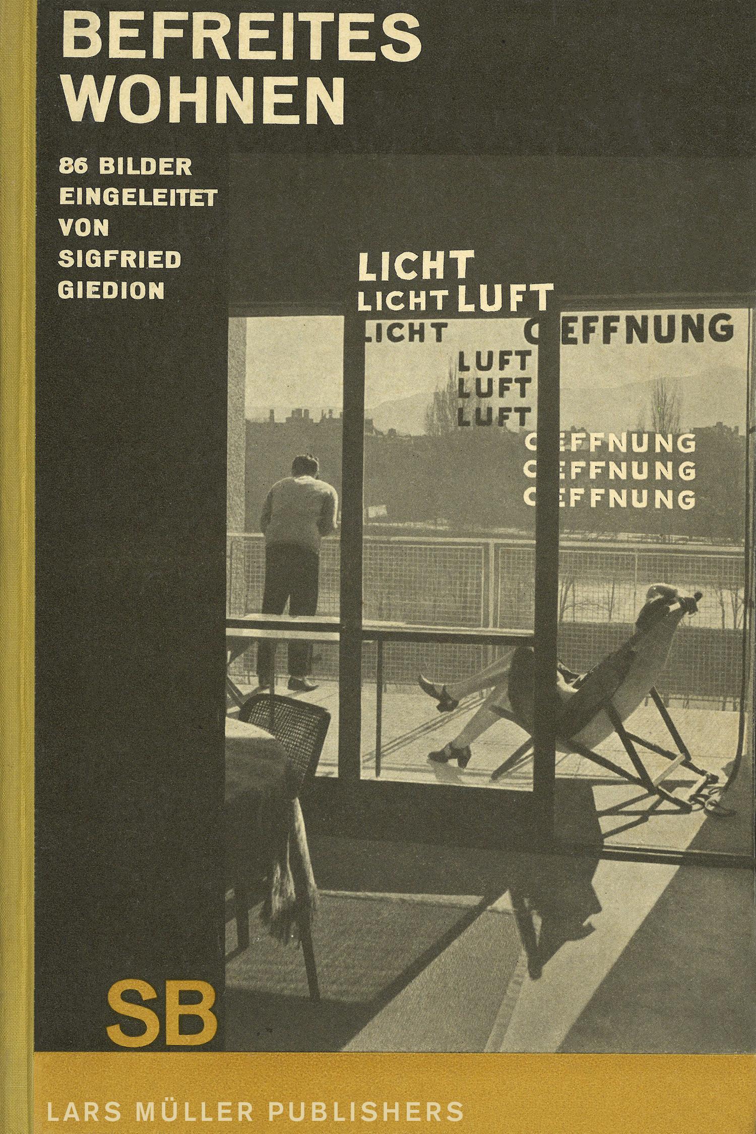 Vorderes Coverbild Sigfried Giedion: Befreites Wohnen