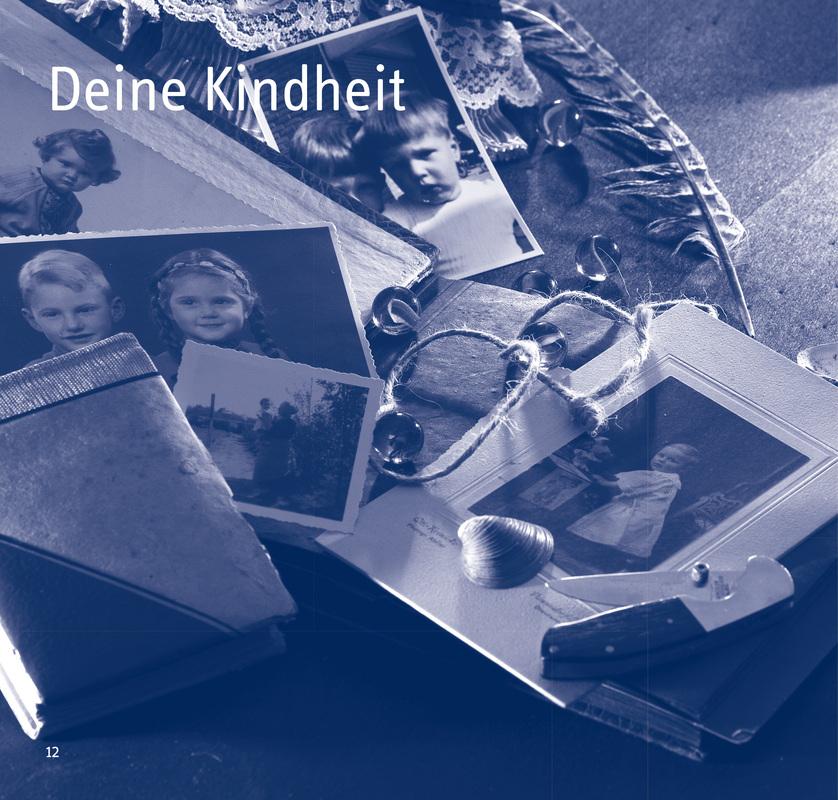 Beispielinhalt (Bild) Erzähl mir dein Leben - Leinenausgabe