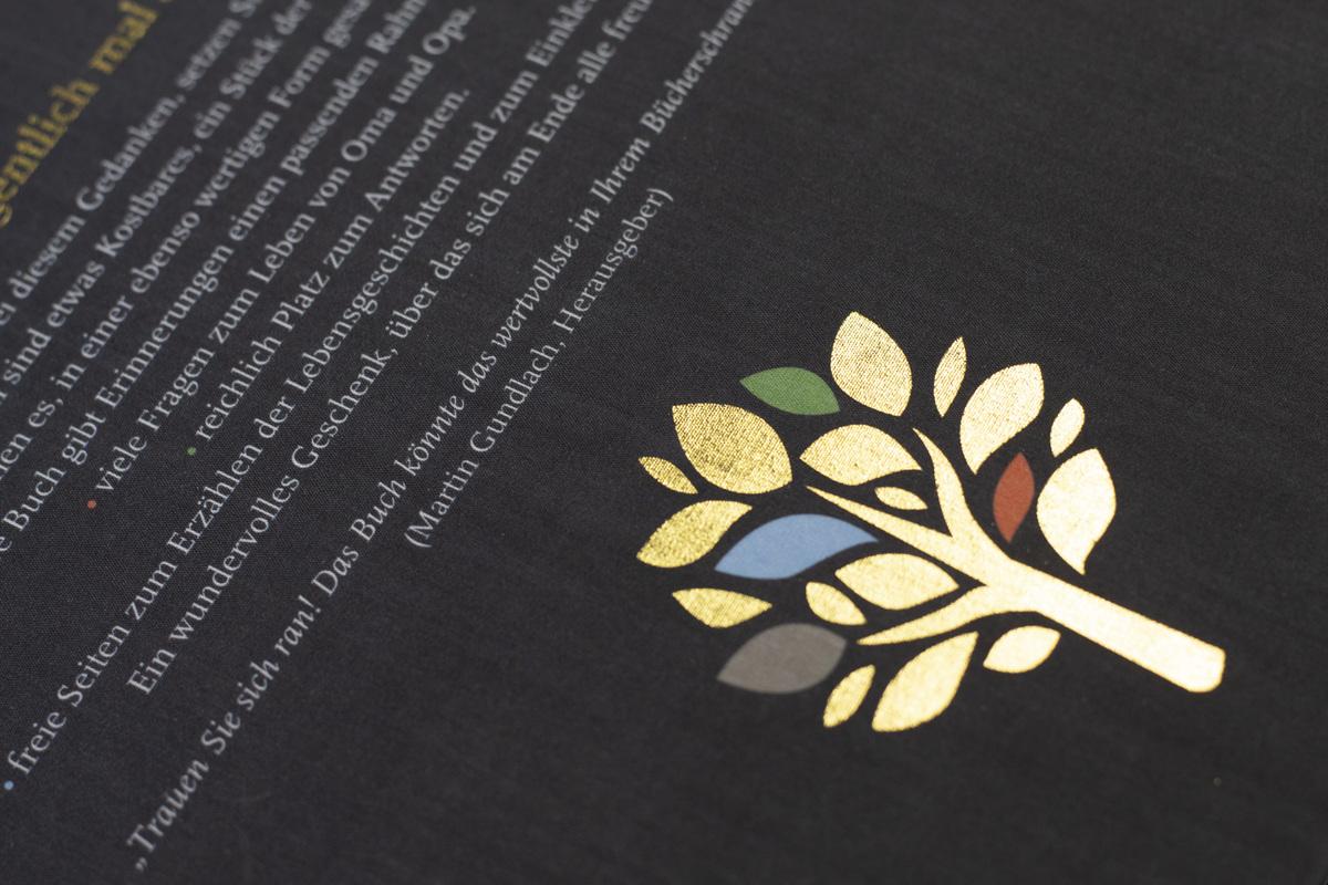 Beispielinhalt (Bild) Erzähl mir dein Leben - Leinenausgabe