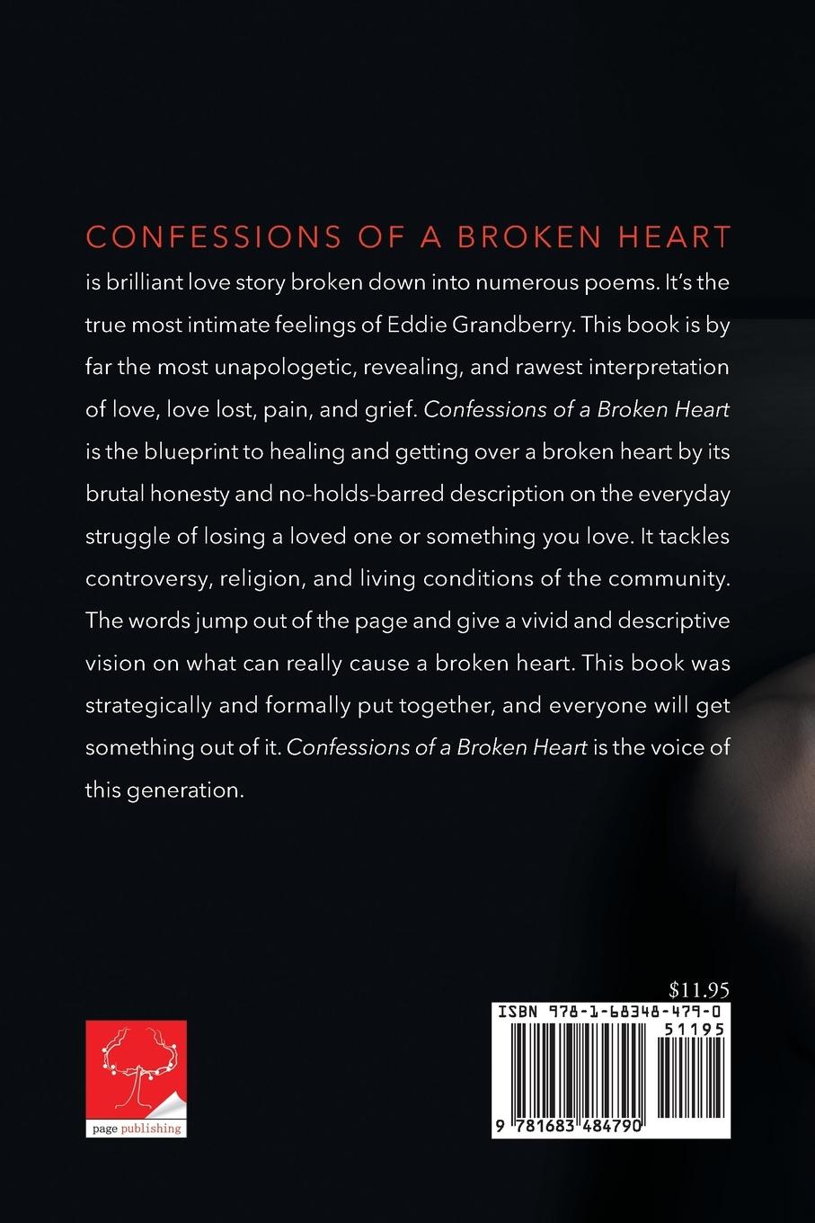 Rückseitencover Confessions of a Broken Heart
