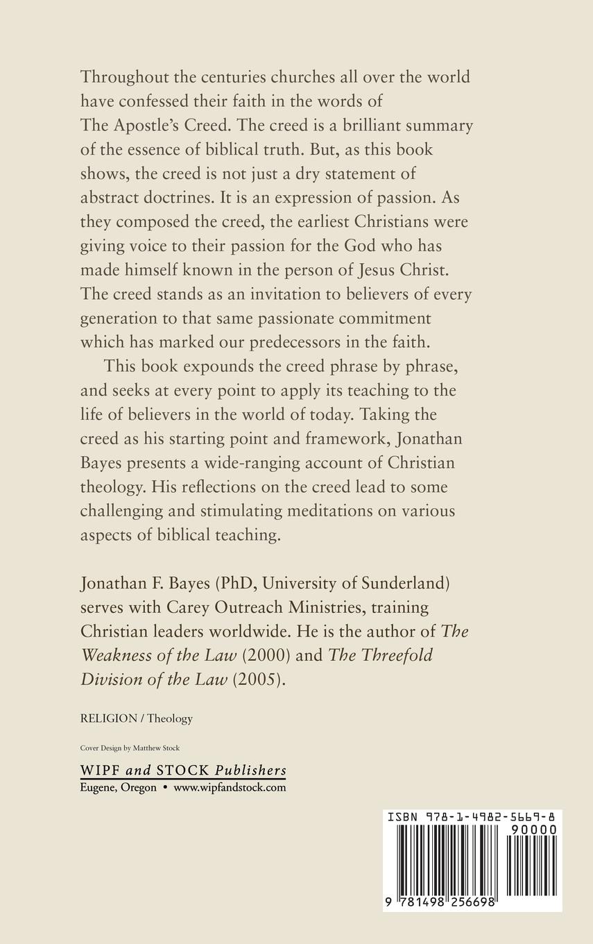 Rückseitencover The Apostles' Creed