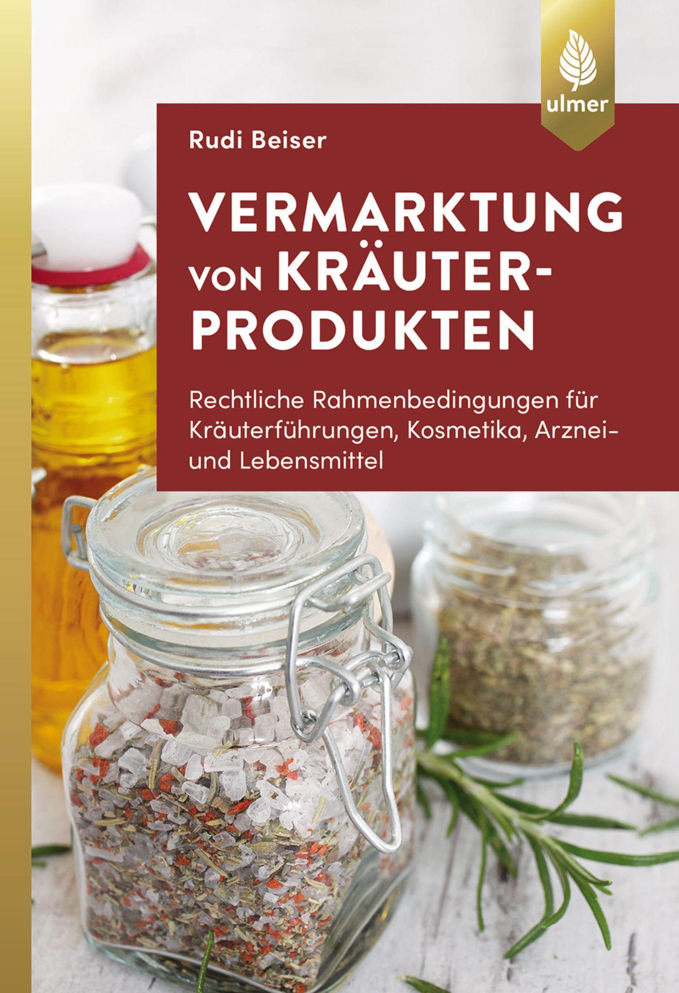 Vorderes Coverbild Vermarktung von Kräuterprodukten
