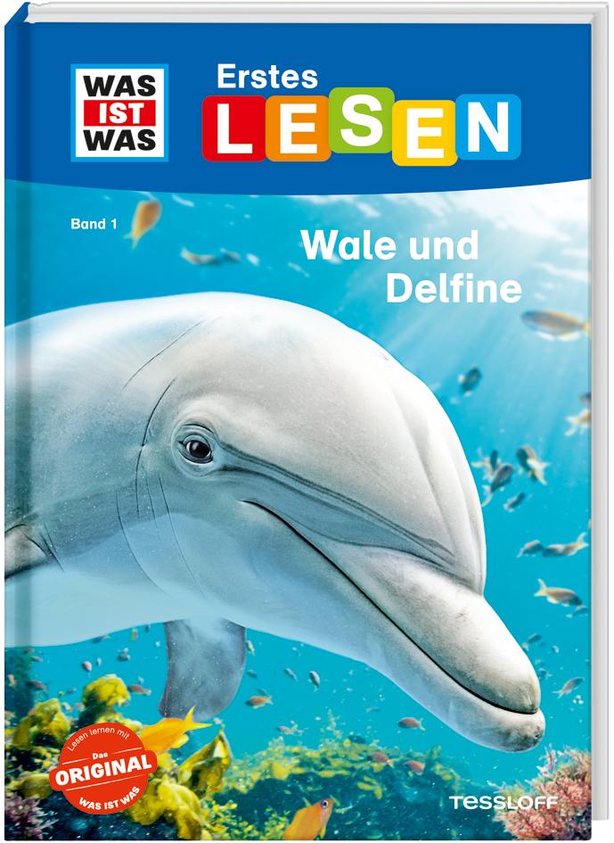 Vorderes Coverbild WAS IST WAS Erstes Lesen Band 1. Wale und Delfine