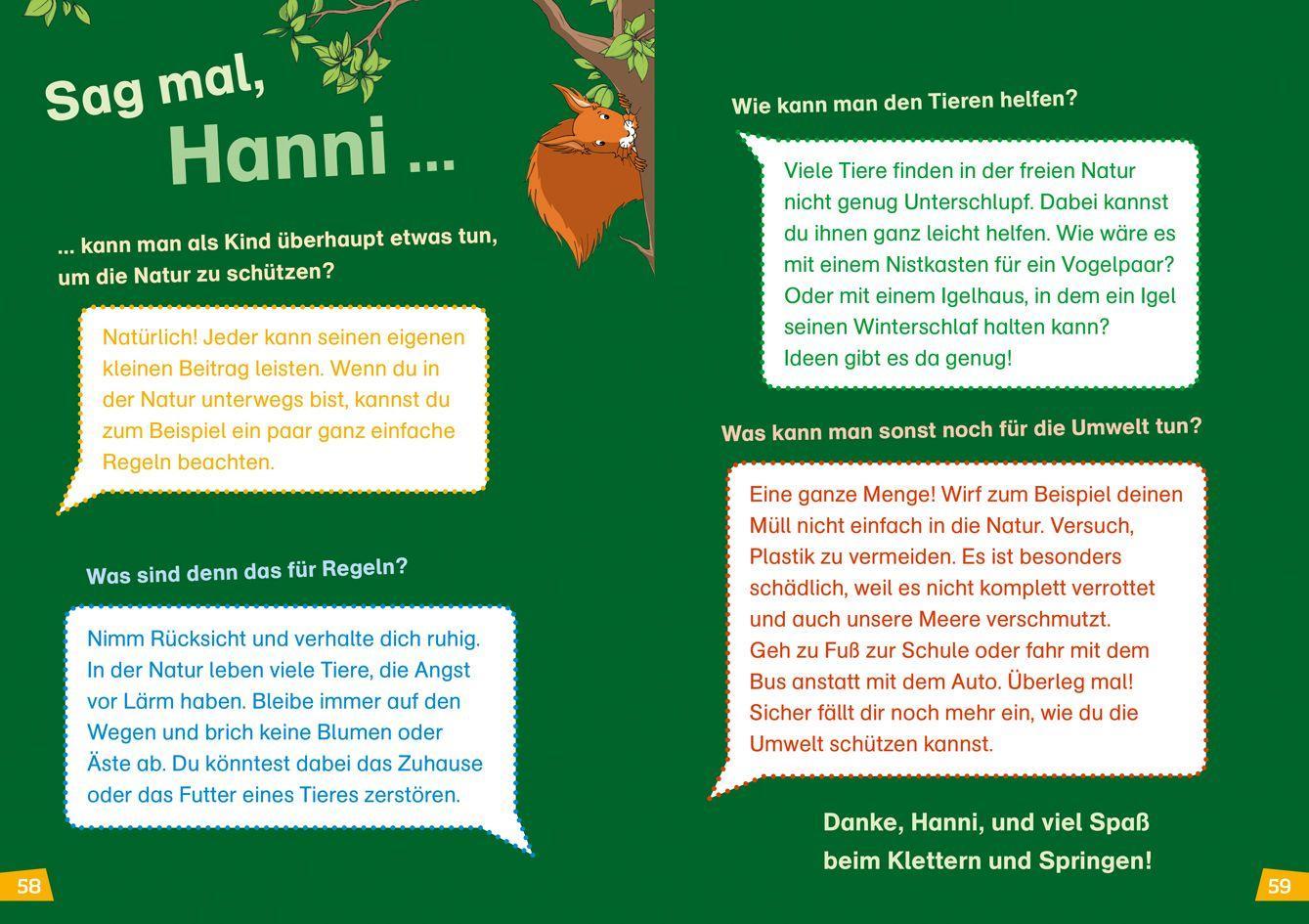Beispielinhalt (Bild) WAS IST WAS Erstes Lesen Band 4. Natur entdecken