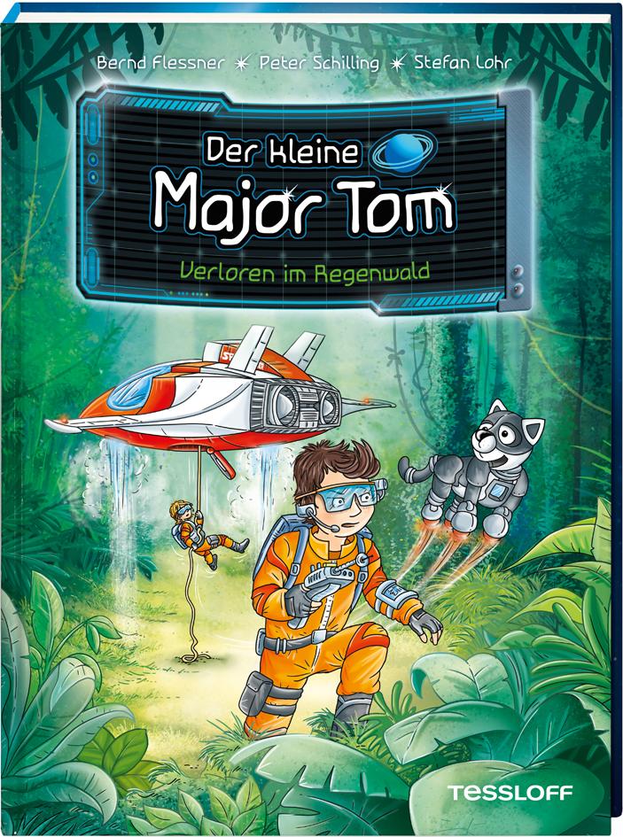 Vorderes Coverbild Der kleine Major Tom, Band 8: Verloren im Regenwald
