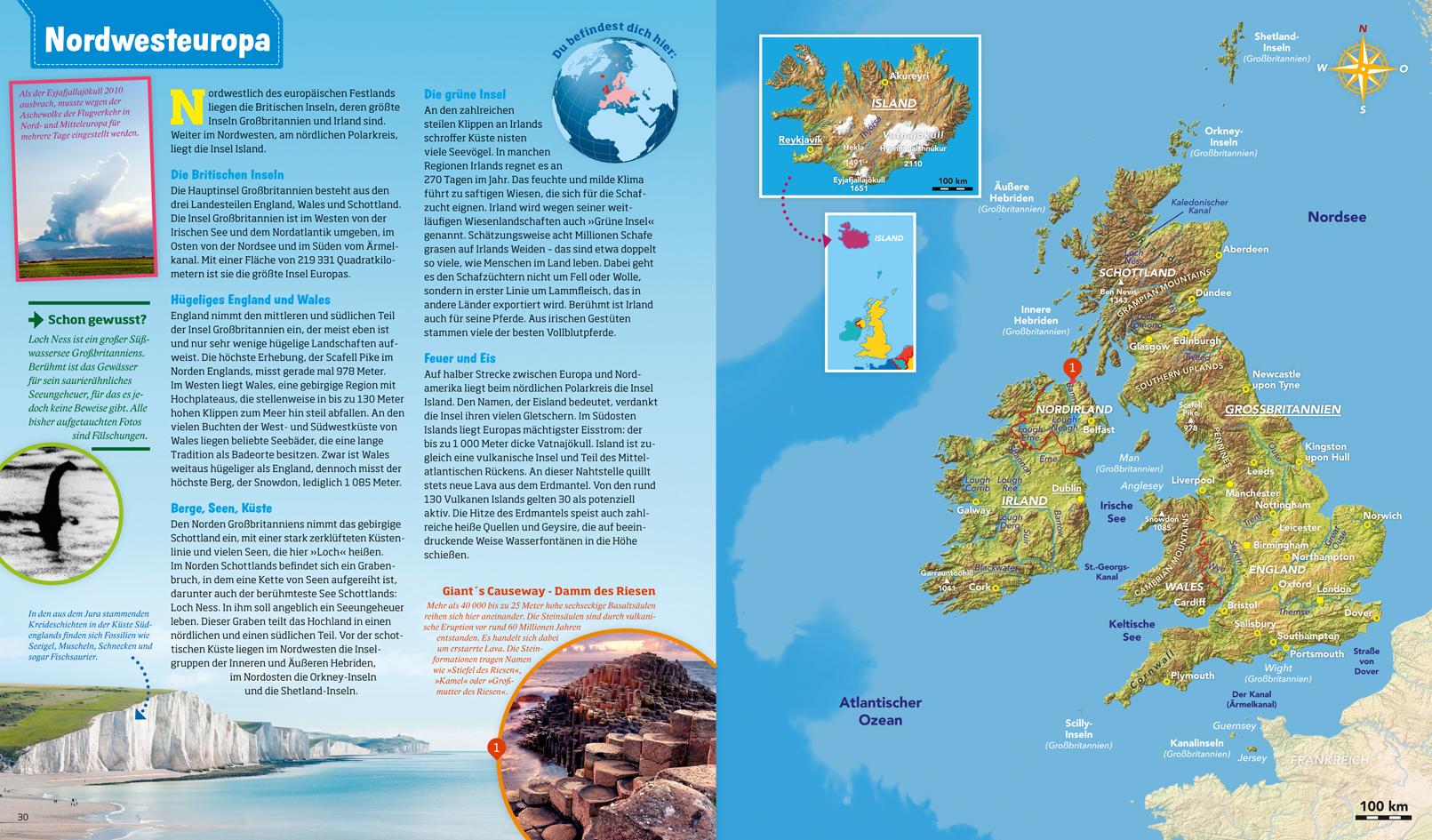 Beispielinhalt (Bild) BOOKii® WAS IST WAS Weltatlas