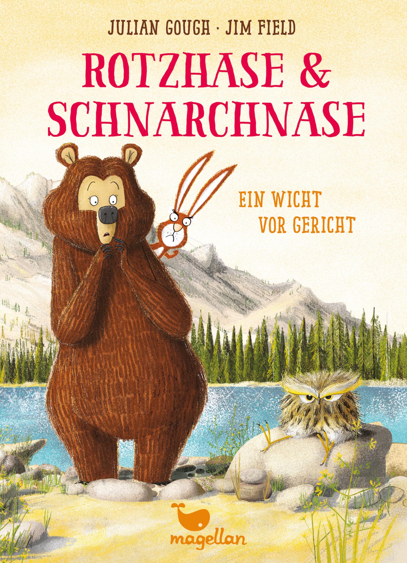 Vorderes Coverbild Rotzhase & Schnarchnase - Ein Wicht vor Gericht - Band 3