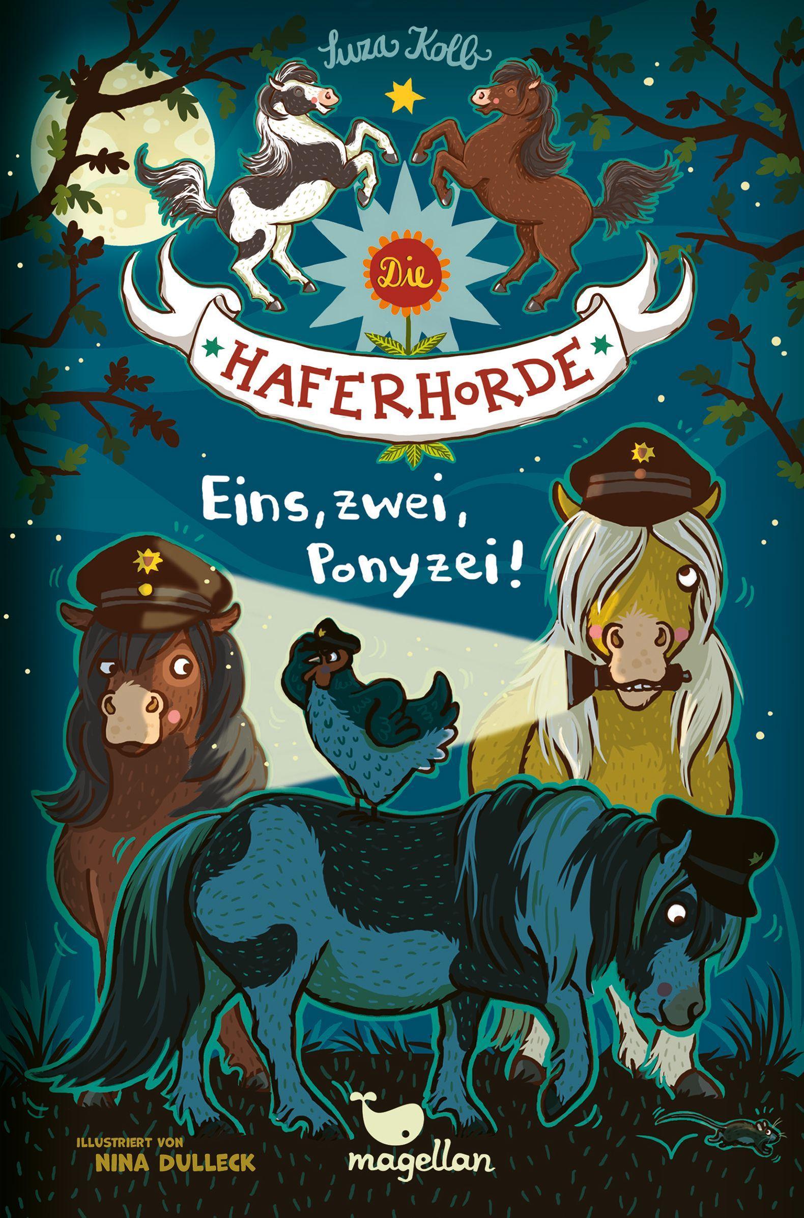 Vorderes Coverbild Die Haferhorde 11 - Eins, zwei, Ponyzei!