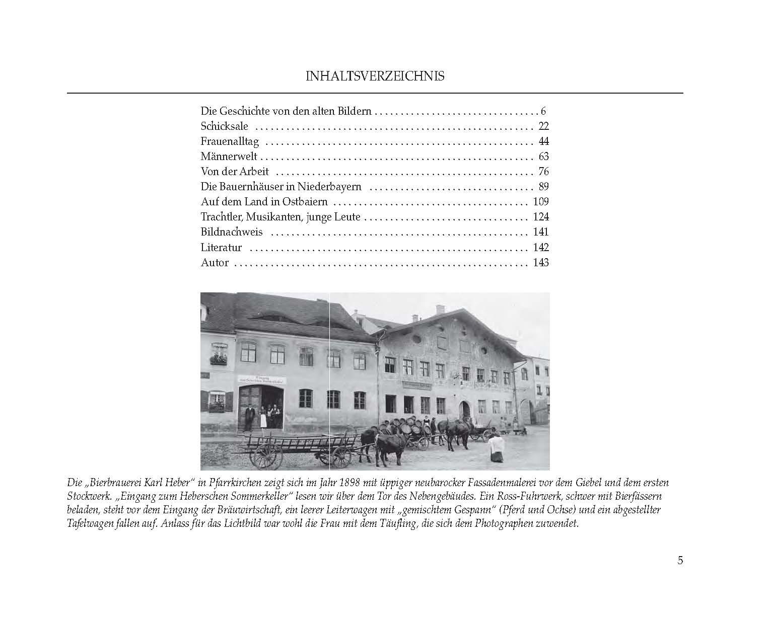 Beispielinhalt (Bild) Seinerzeit auf dem Land