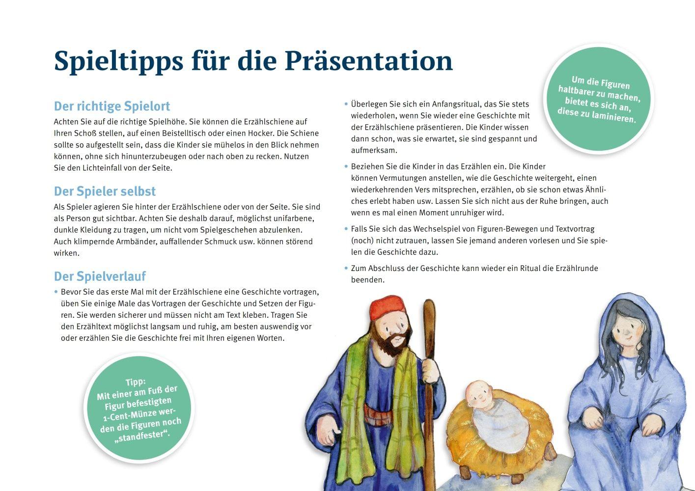 Beispielinhalt (Bild) Jesus wird geboren