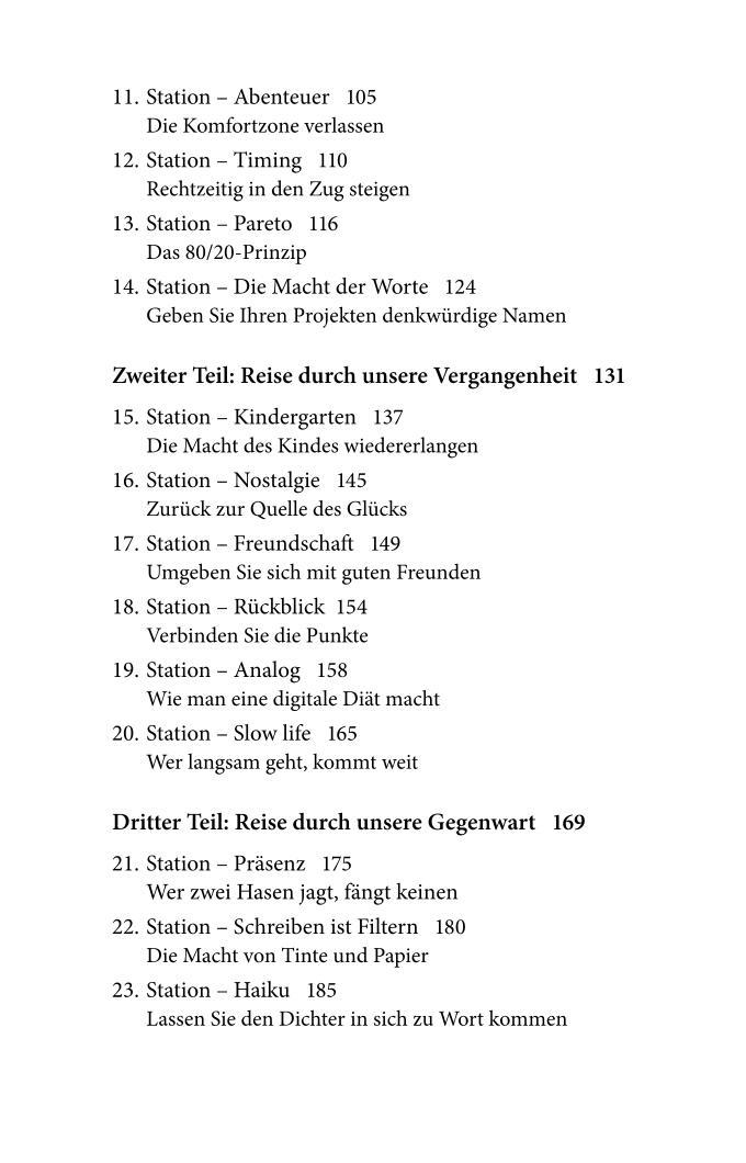 Beispielinhalt (Bild) Finde dein Ikigai