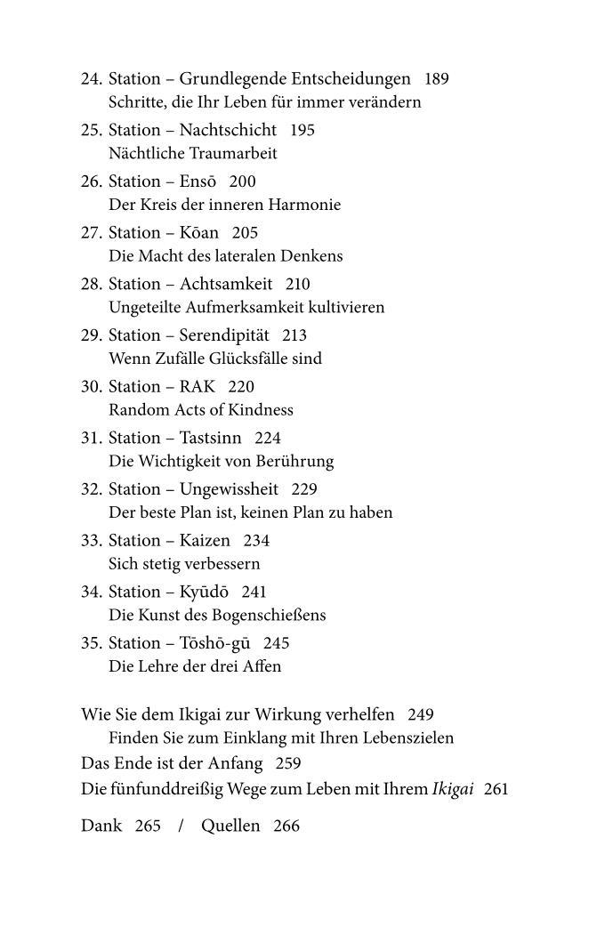 Beispielinhalt (Bild) Finde dein Ikigai