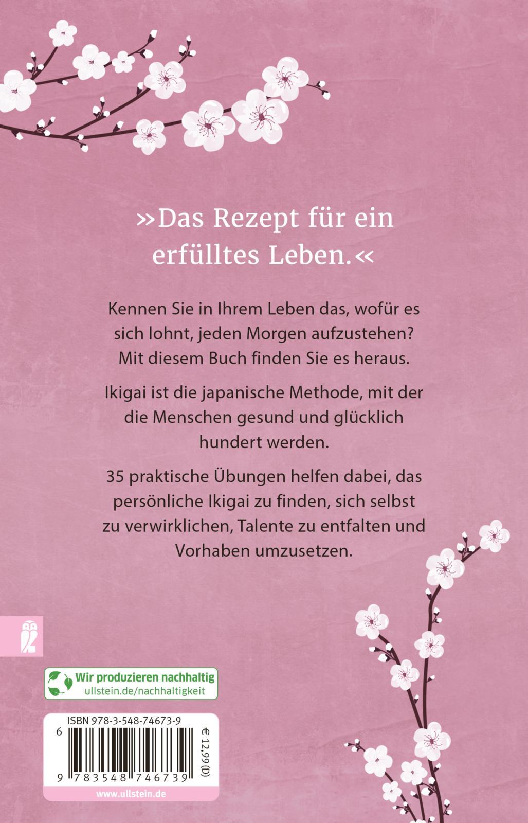 Rückseitencover Finde dein Ikigai