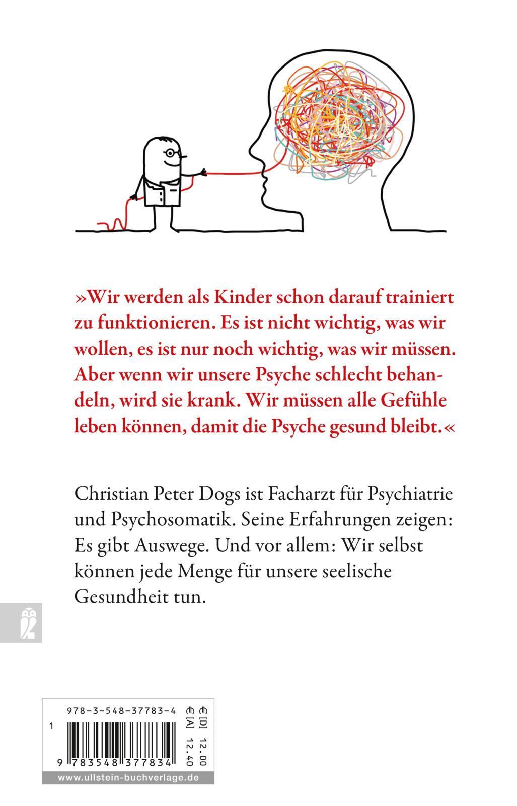 Rückseitencover Gefühle sind keine Krankheit