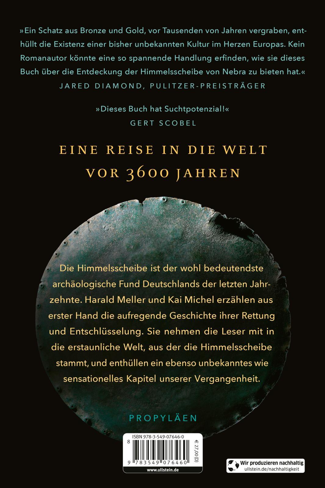 Rückseitencover Die Himmelsscheibe von Nebra