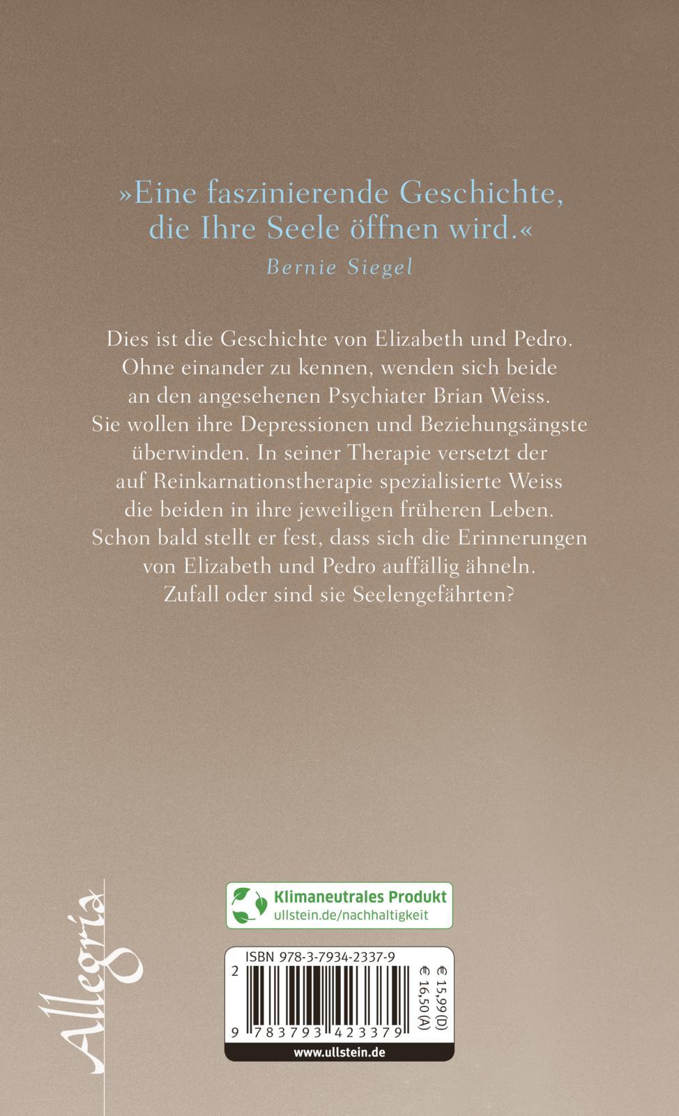Rückseitencover Die Liebe kennt keine Zeit