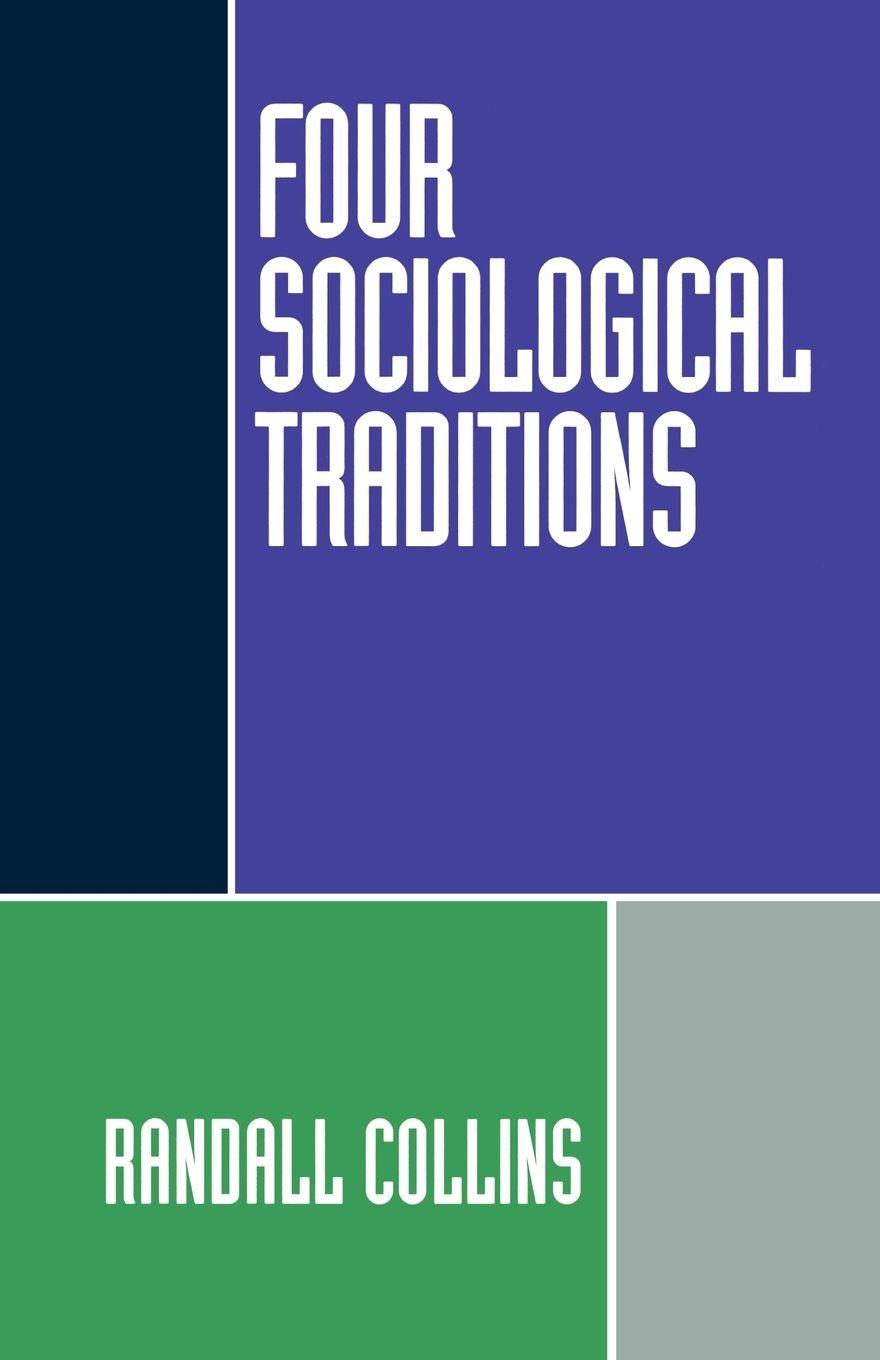 Vorderes Coverbild Four Sociological Traditions